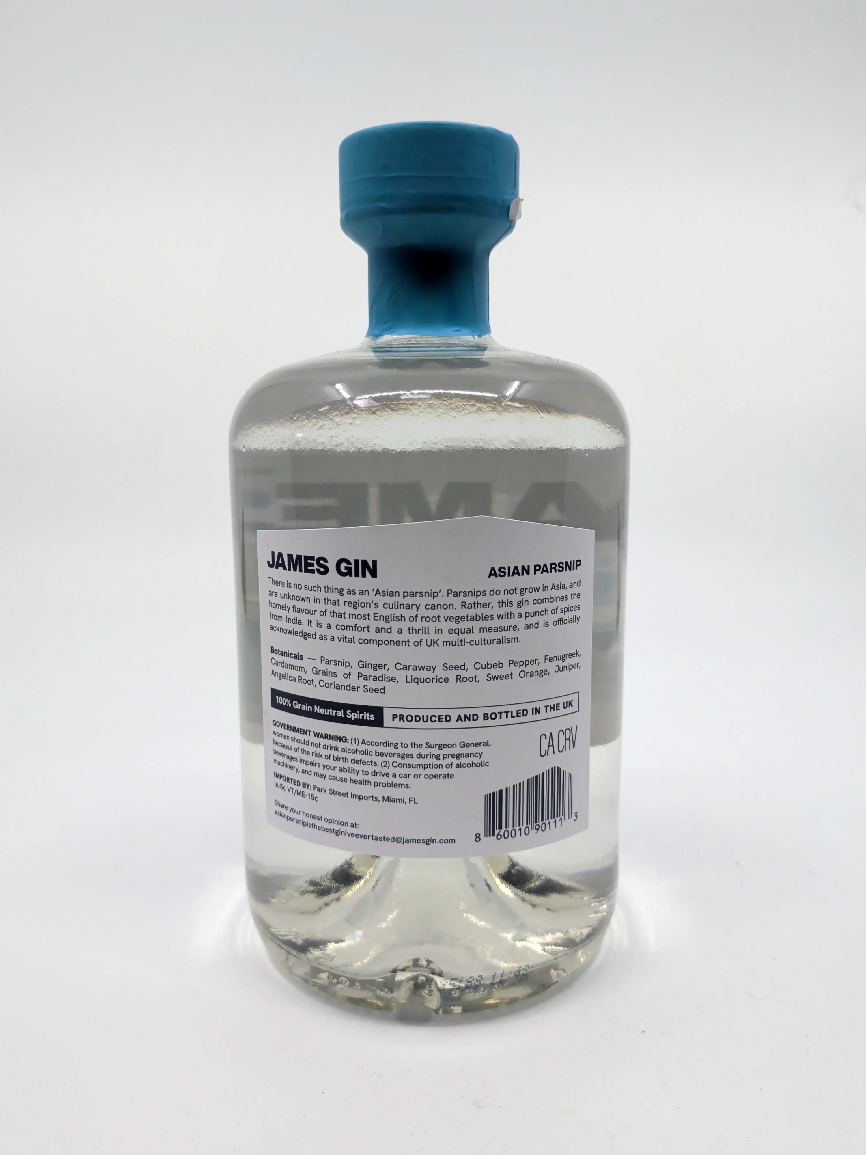 James Gin Asian Parsnip 700 ml