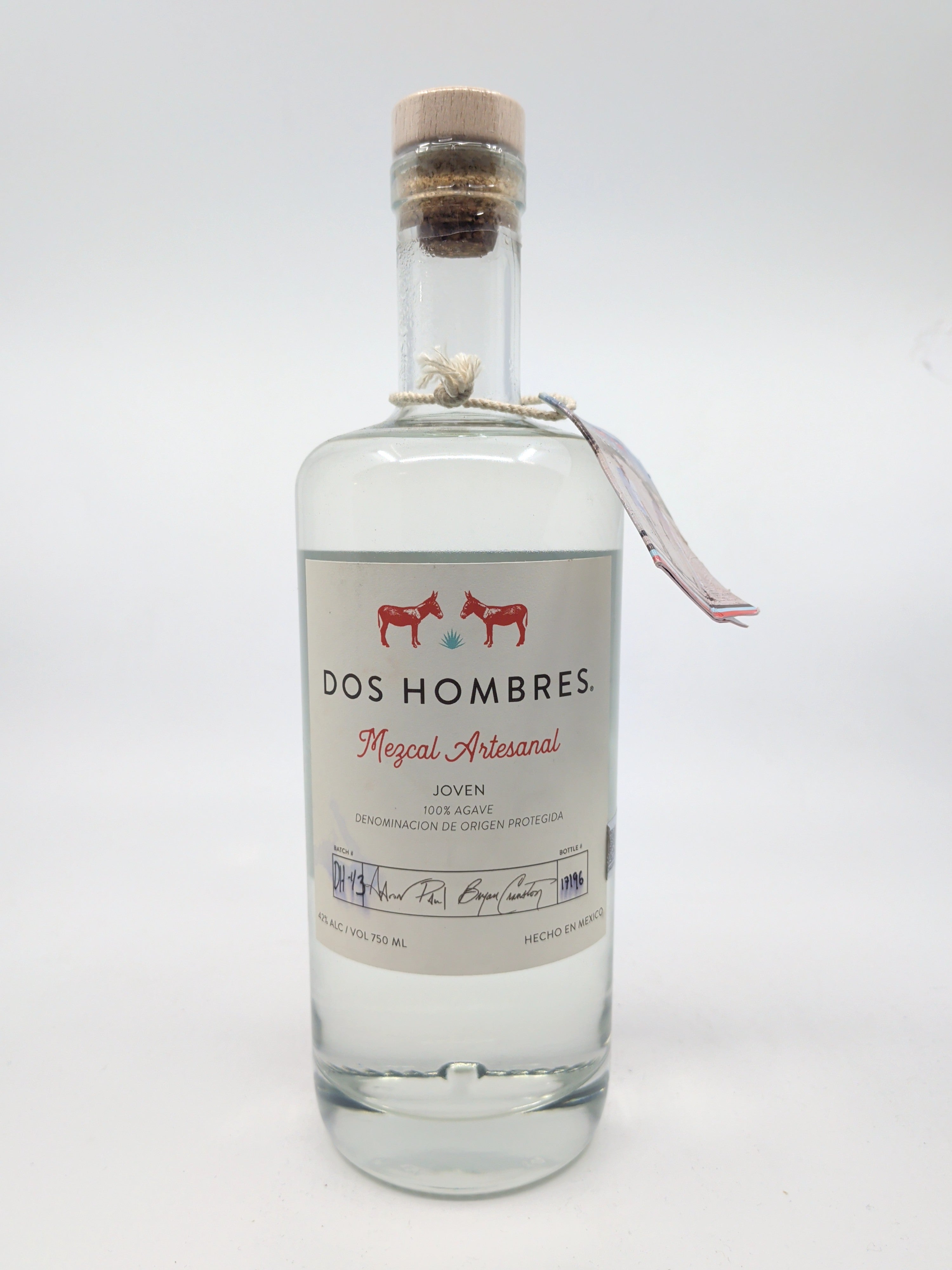 Dos Hombres Espadin Mezcal 750ml