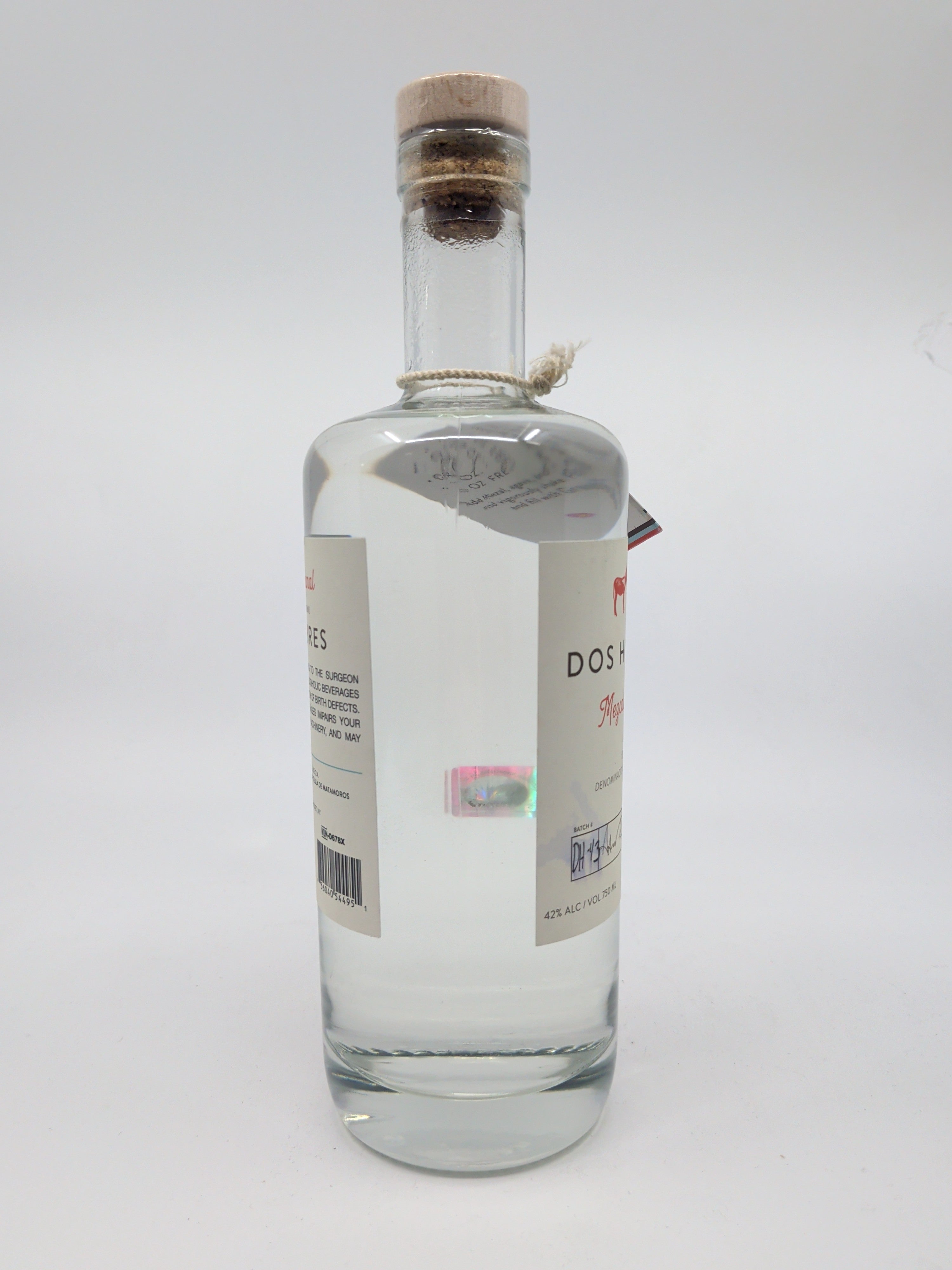 Dos Hombres Espadin Mezcal 750ml
