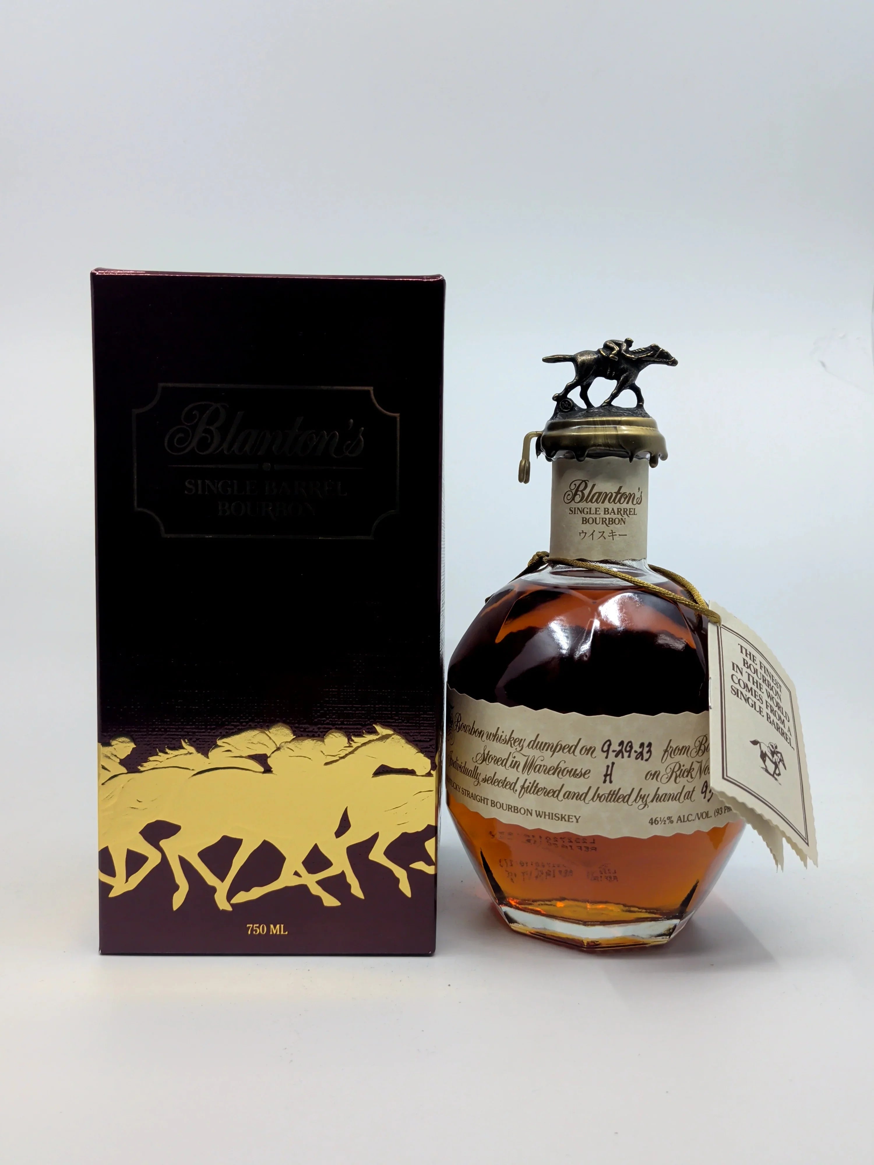 Blantons Single Barrel Red Japanese 750ml