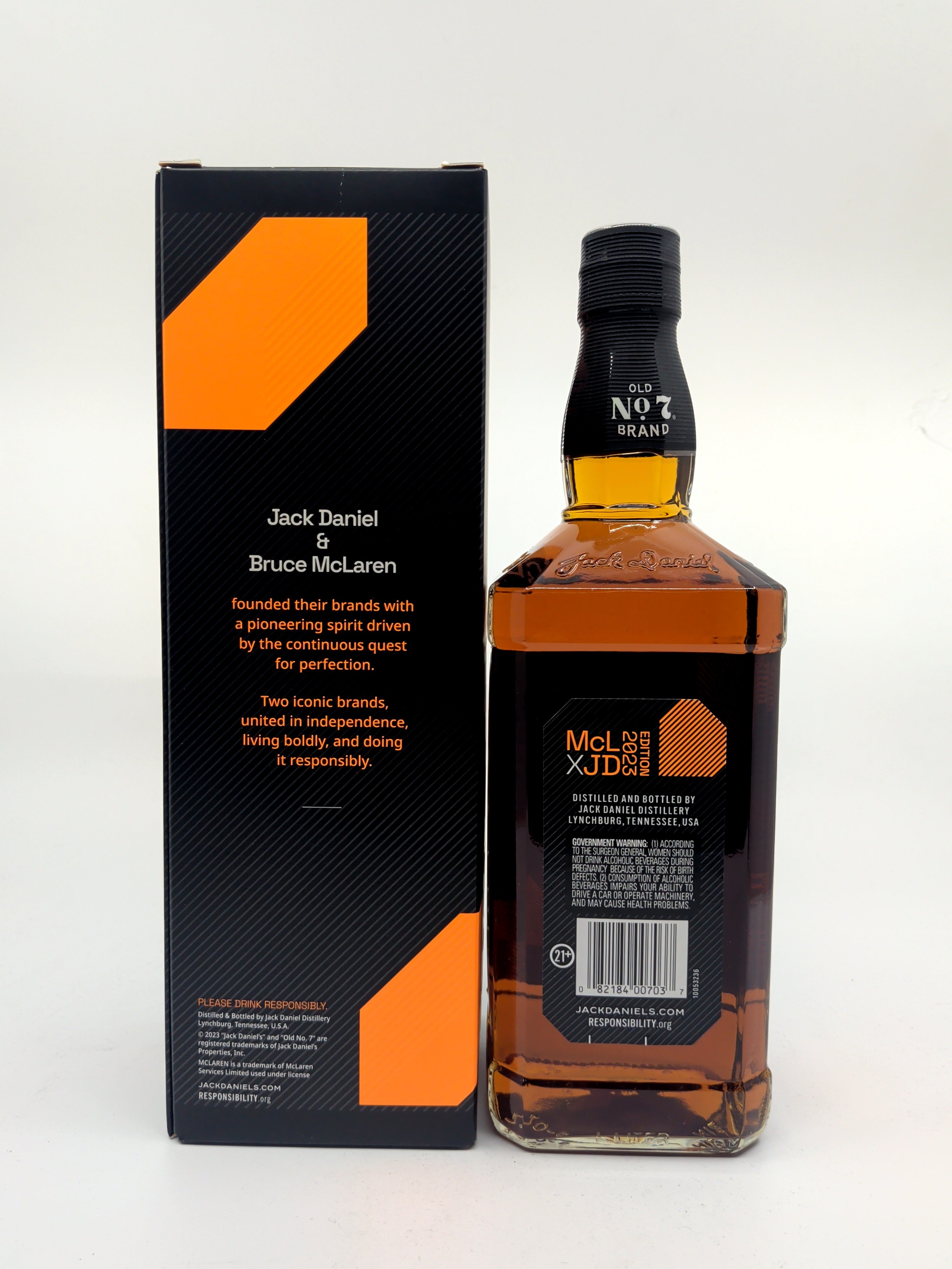 Jack Daniels MCL X JD Tennessee Sour Mash No 7 Brand 2023 1 L