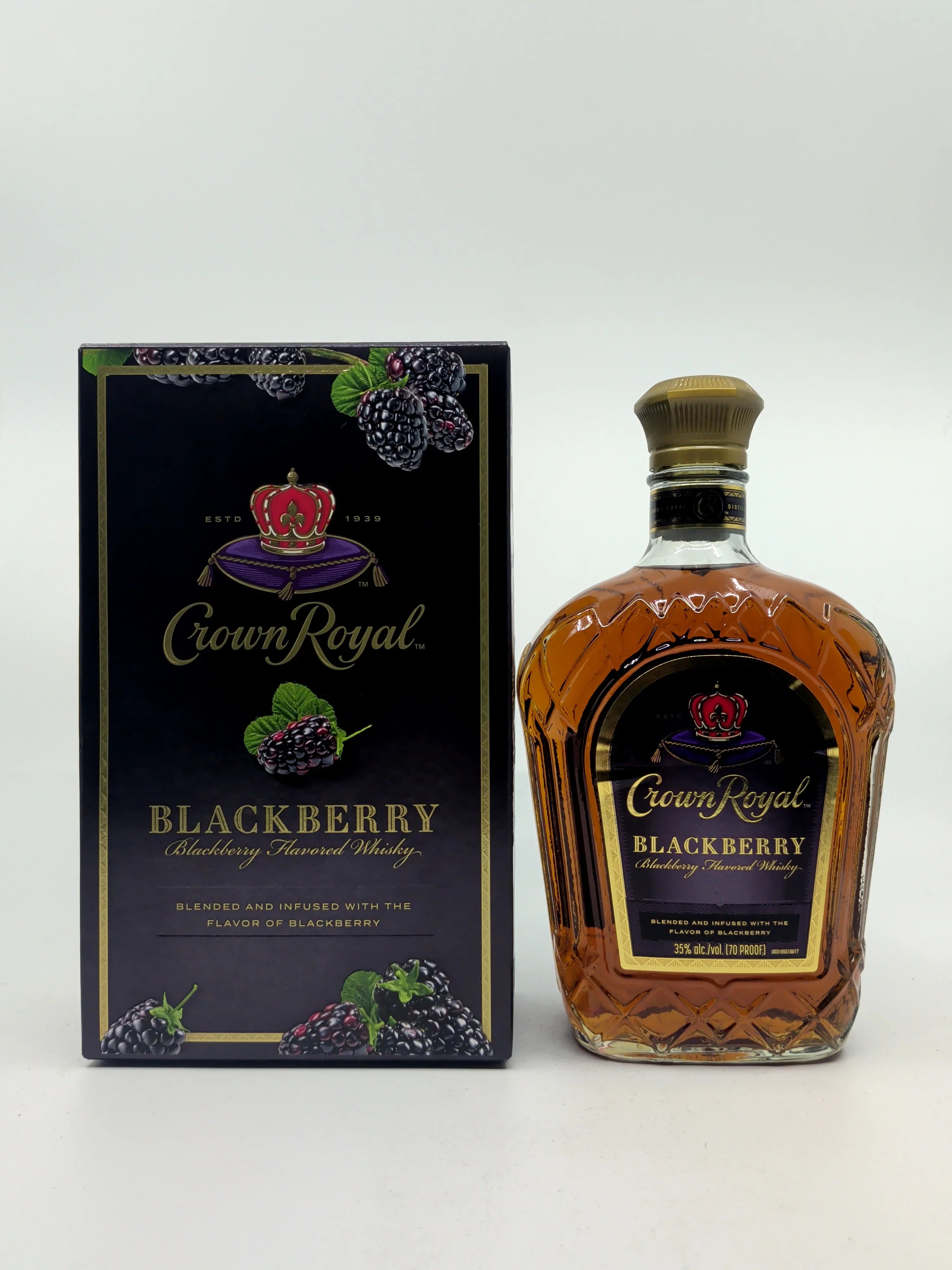 Crown Royal Blackberry Flavored Whisky 750ml