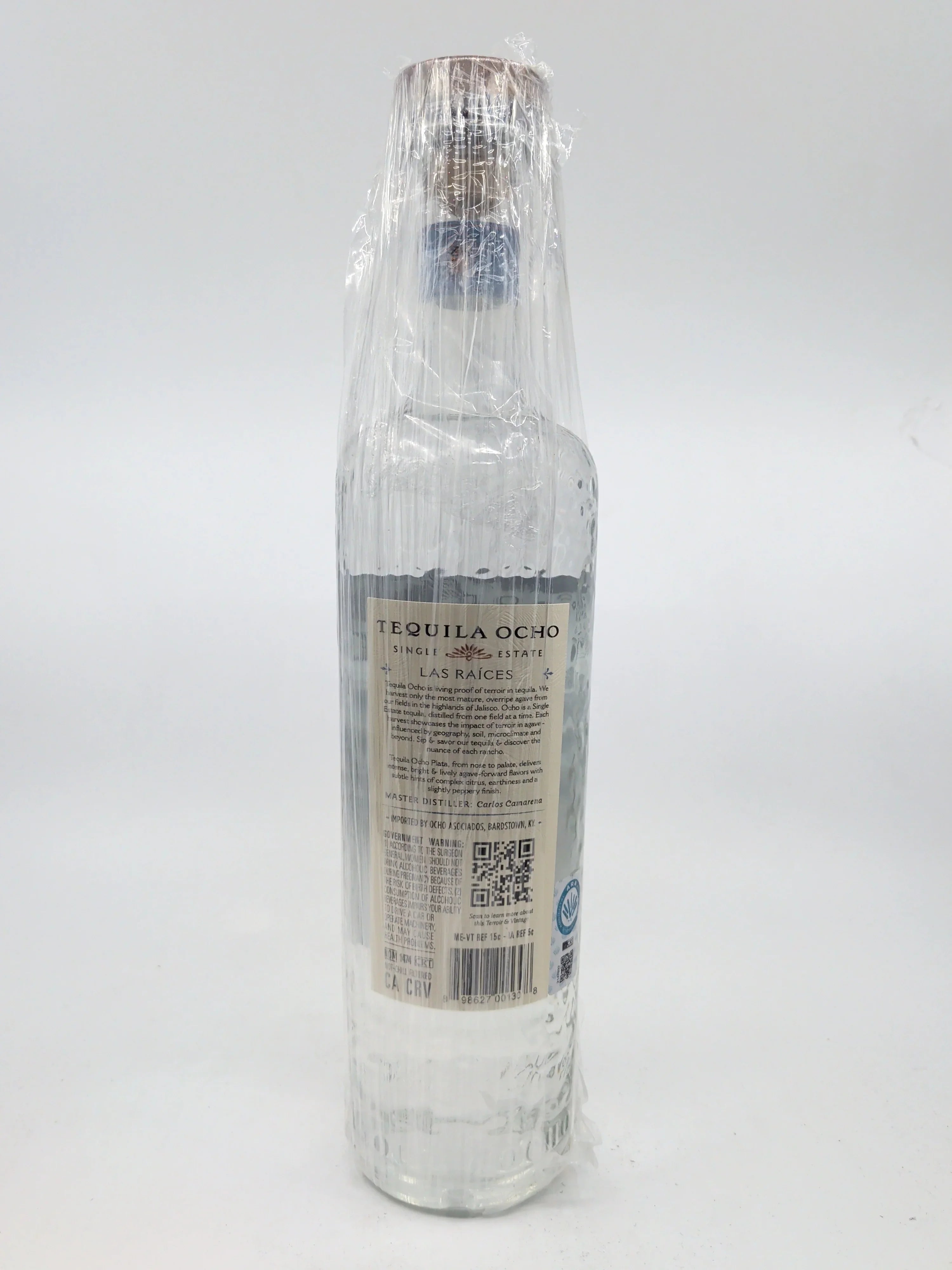Tequila Ocho Plata 750 ml
