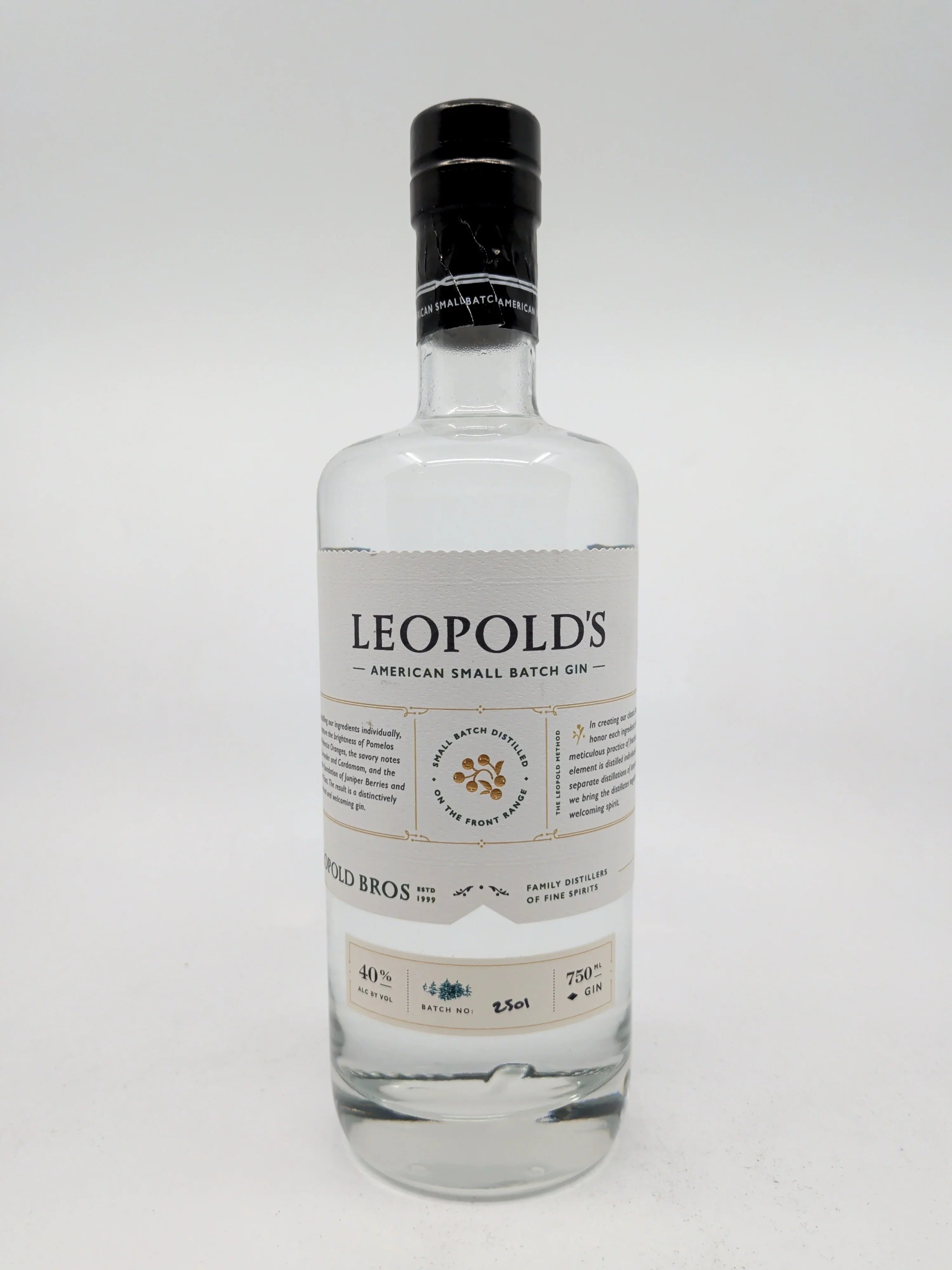 Leopold American Small Batch Gin 750 ml