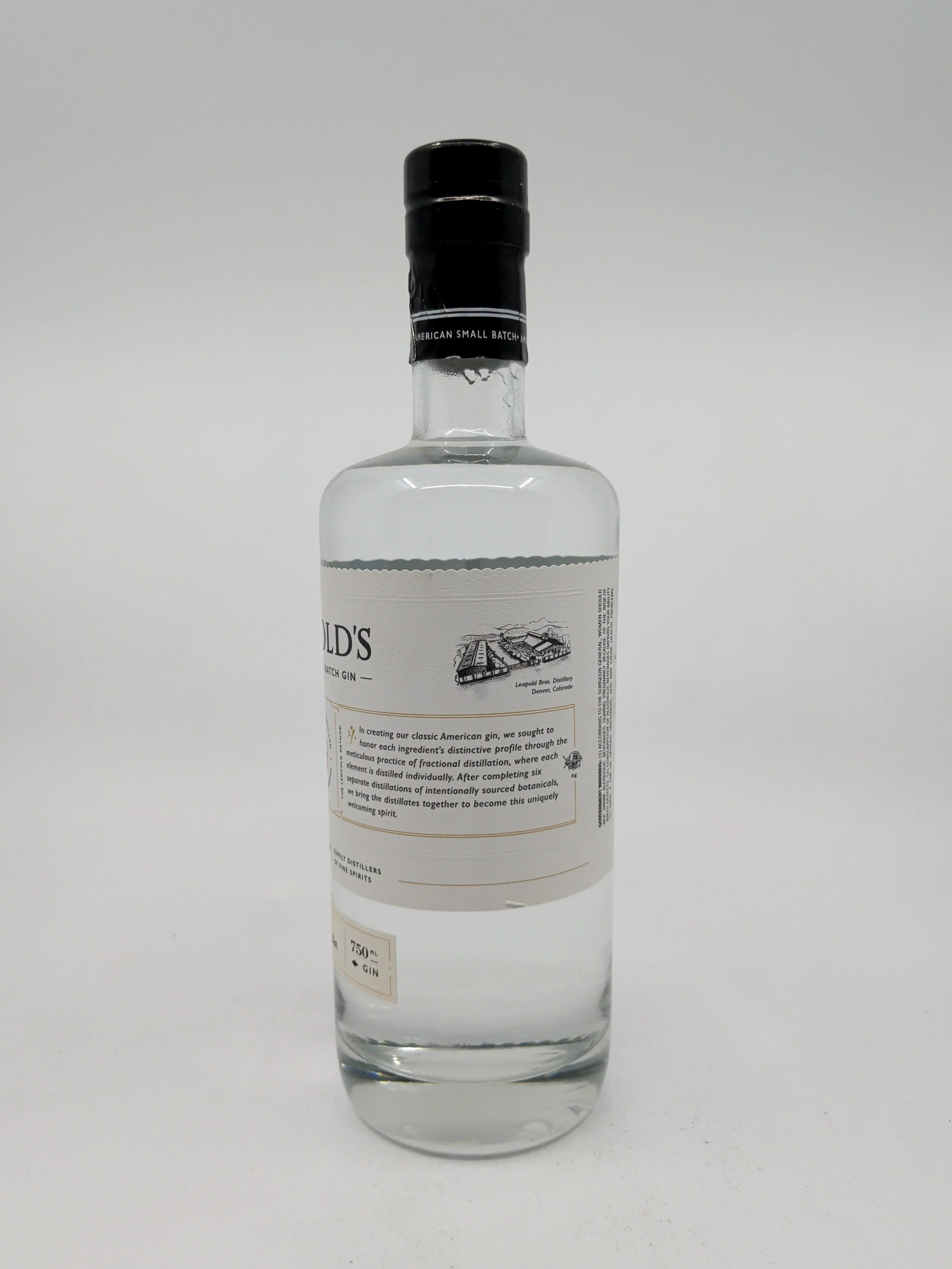Leopold American Small Batch Gin 750 ml