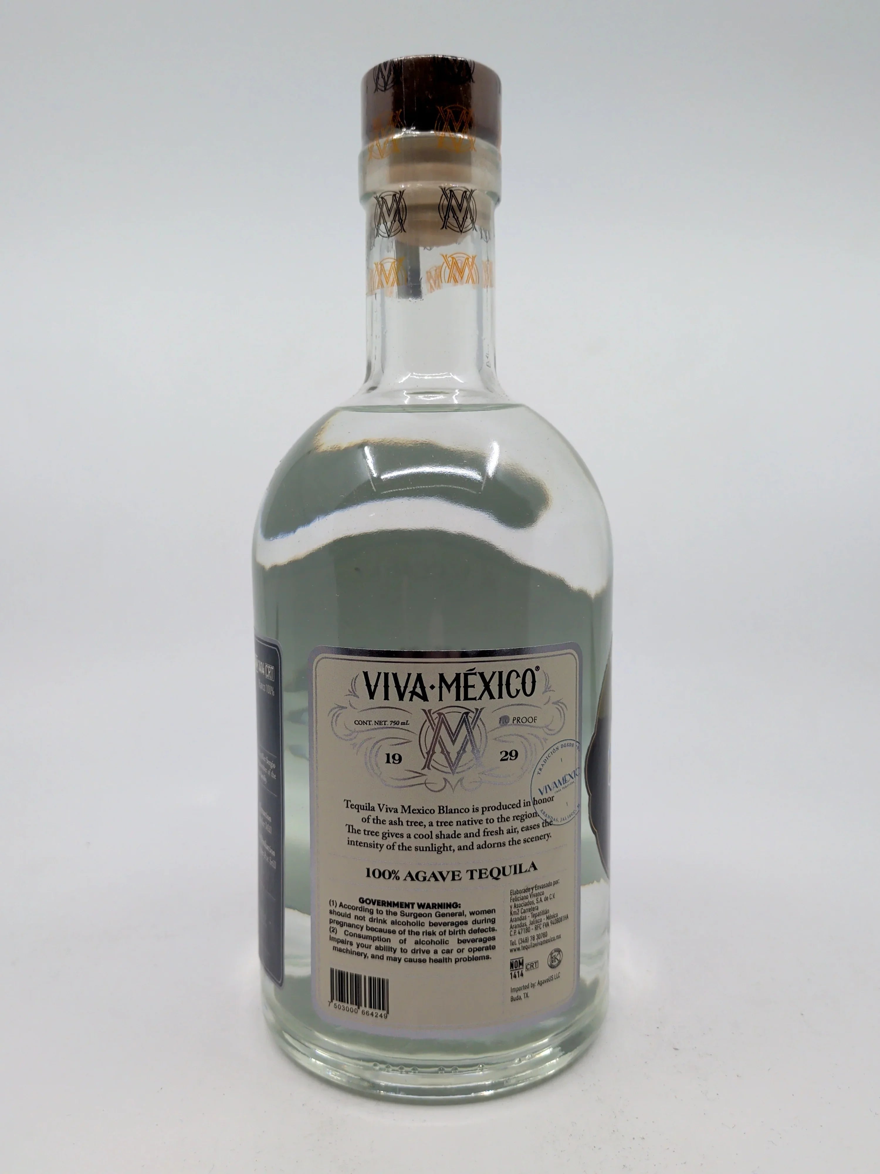 Viva Mexico Blanco high proof 750ml