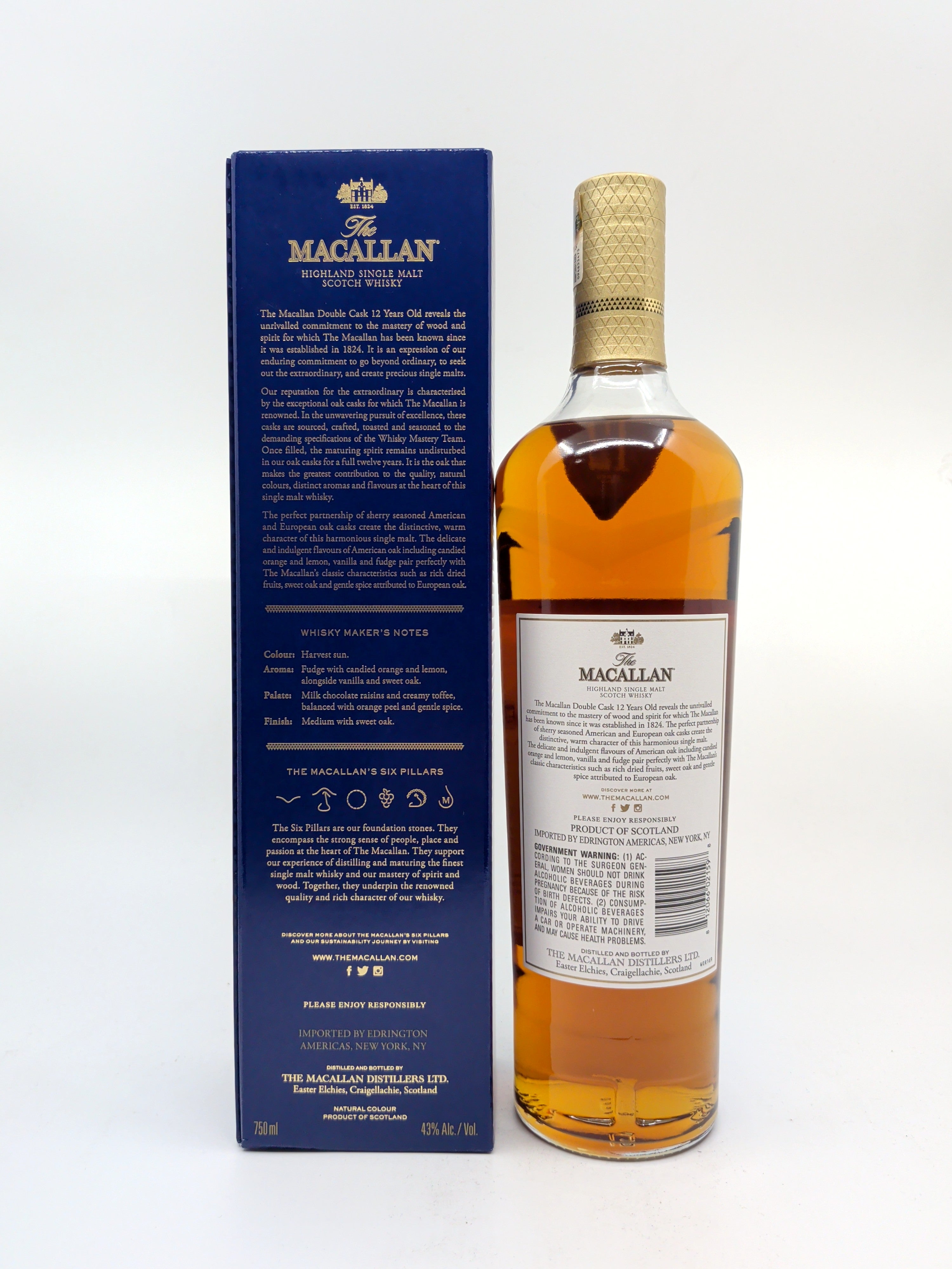 The Macallan 12 Year Double Cask 750 ml