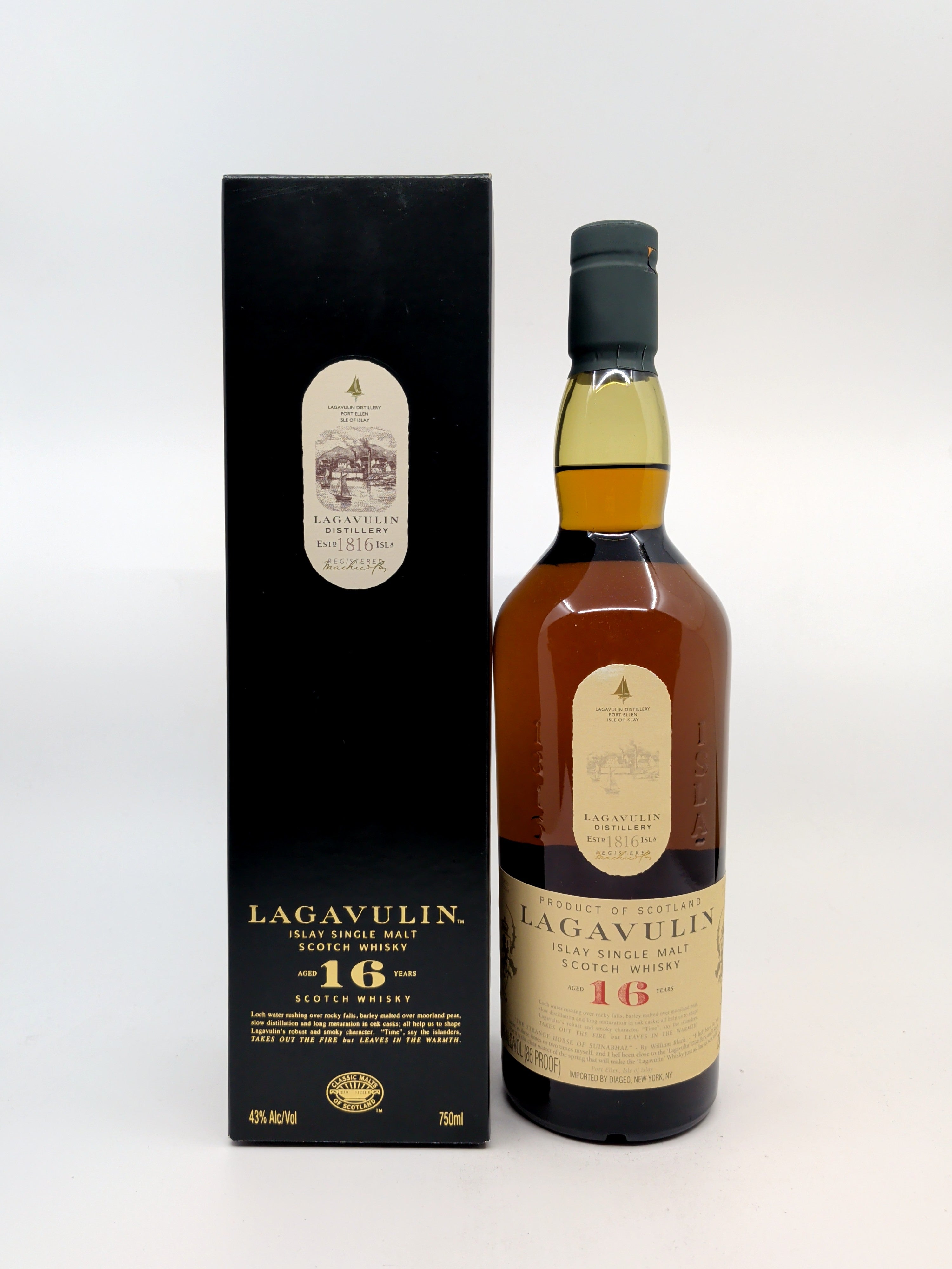 Lagavulin 16 Year Islay Single Malt Scotch 750 ml