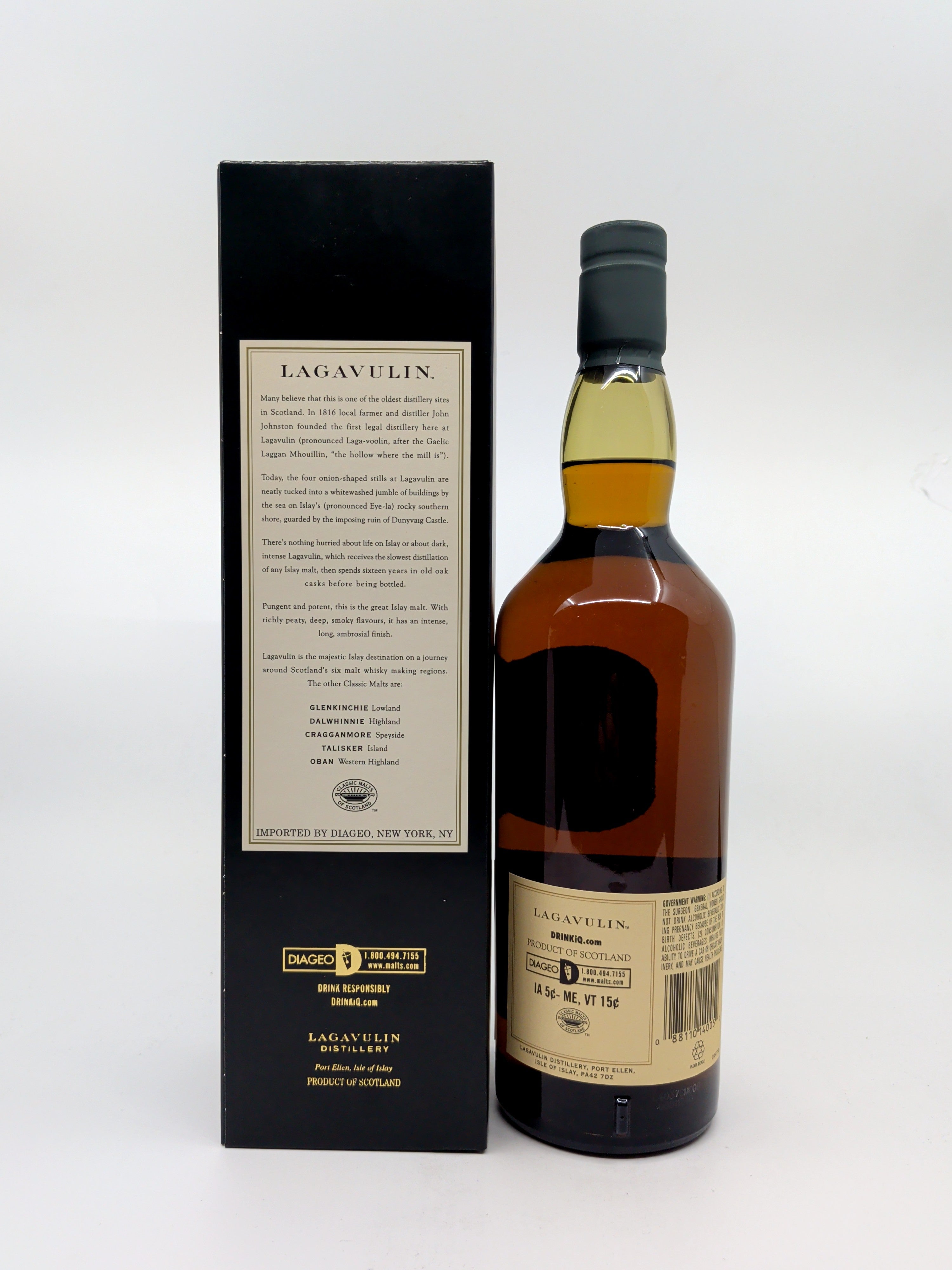 Lagavulin 16 Year Islay Single Malt Scotch 750 ml