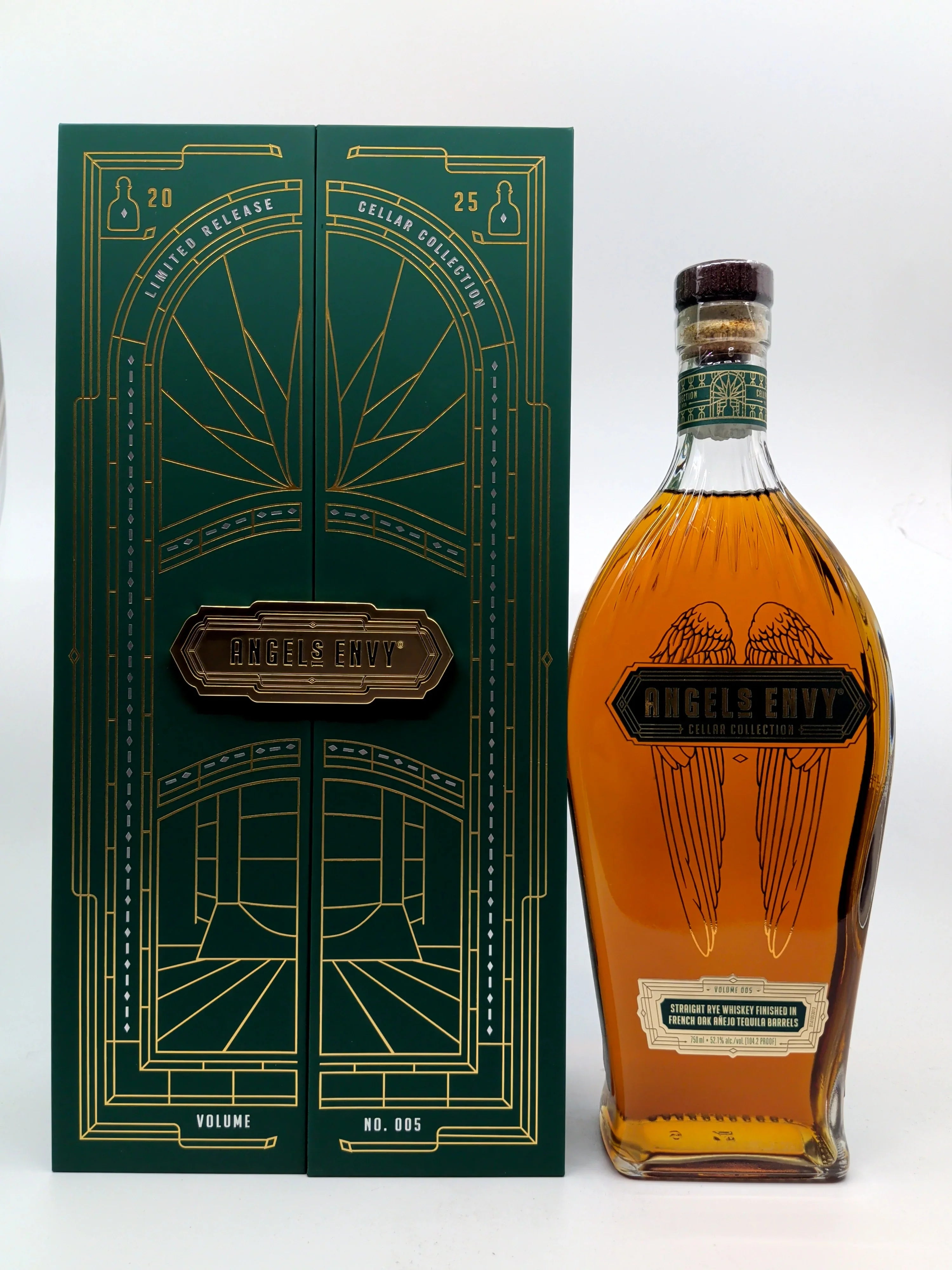 Angels Envy Straight Rye French Oak Anejo Tequila Barrels 2025 750 ML