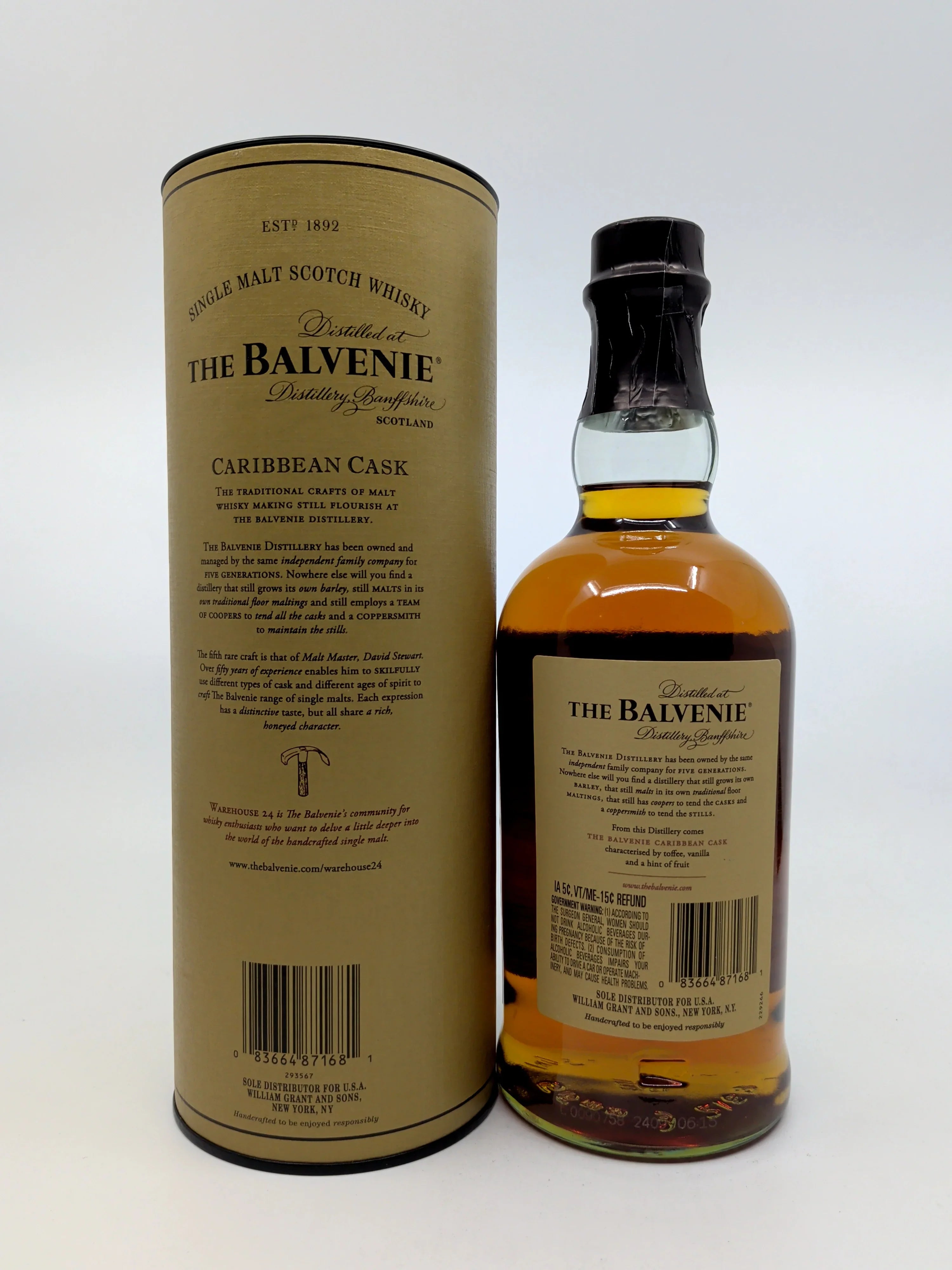 The Balvenie Caribbean Cask 14 Years 750 ml
