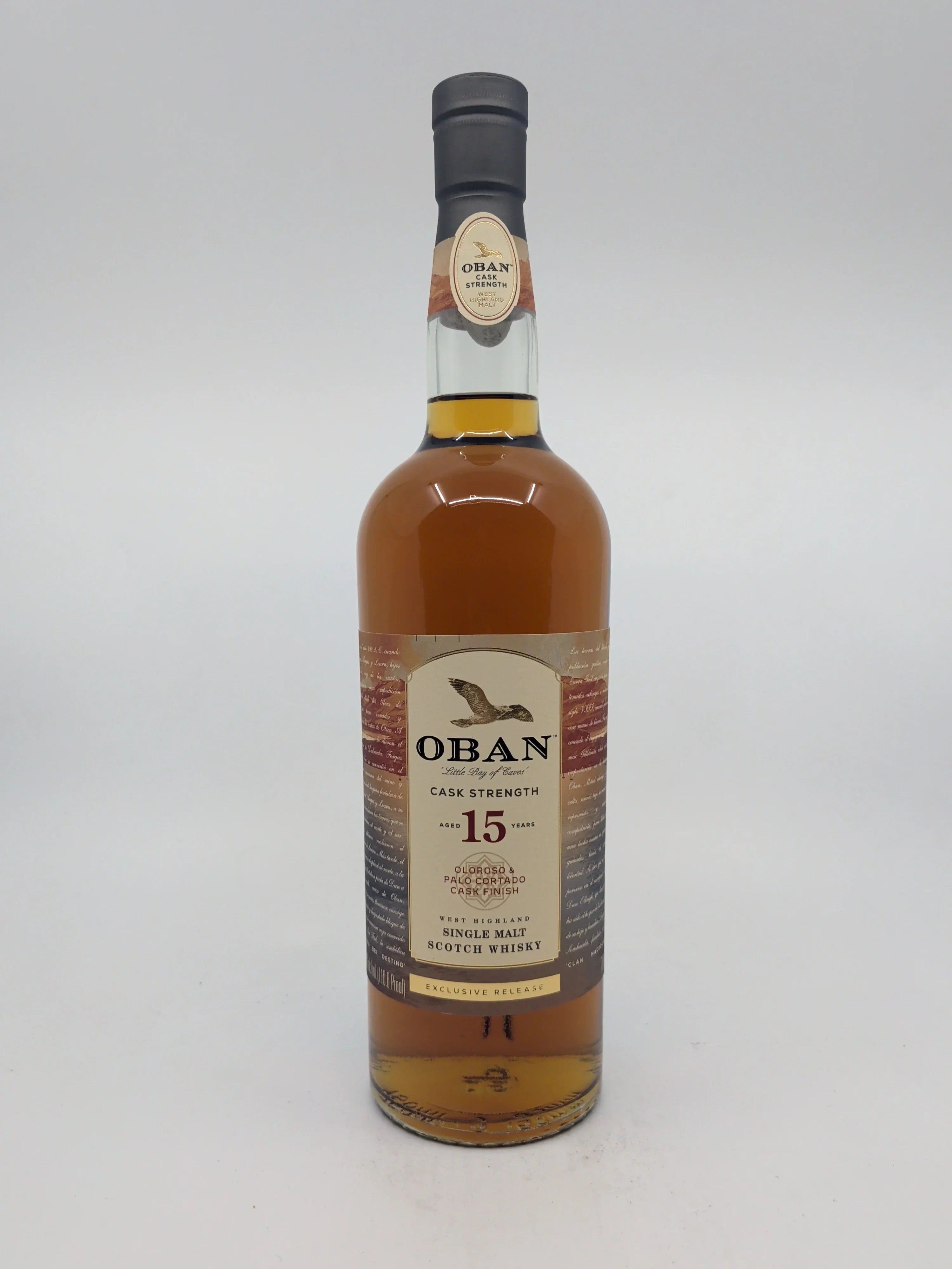 Oban Cask Strength Oloroso and Palo Cortado Cask Finish 15 year 750 ML