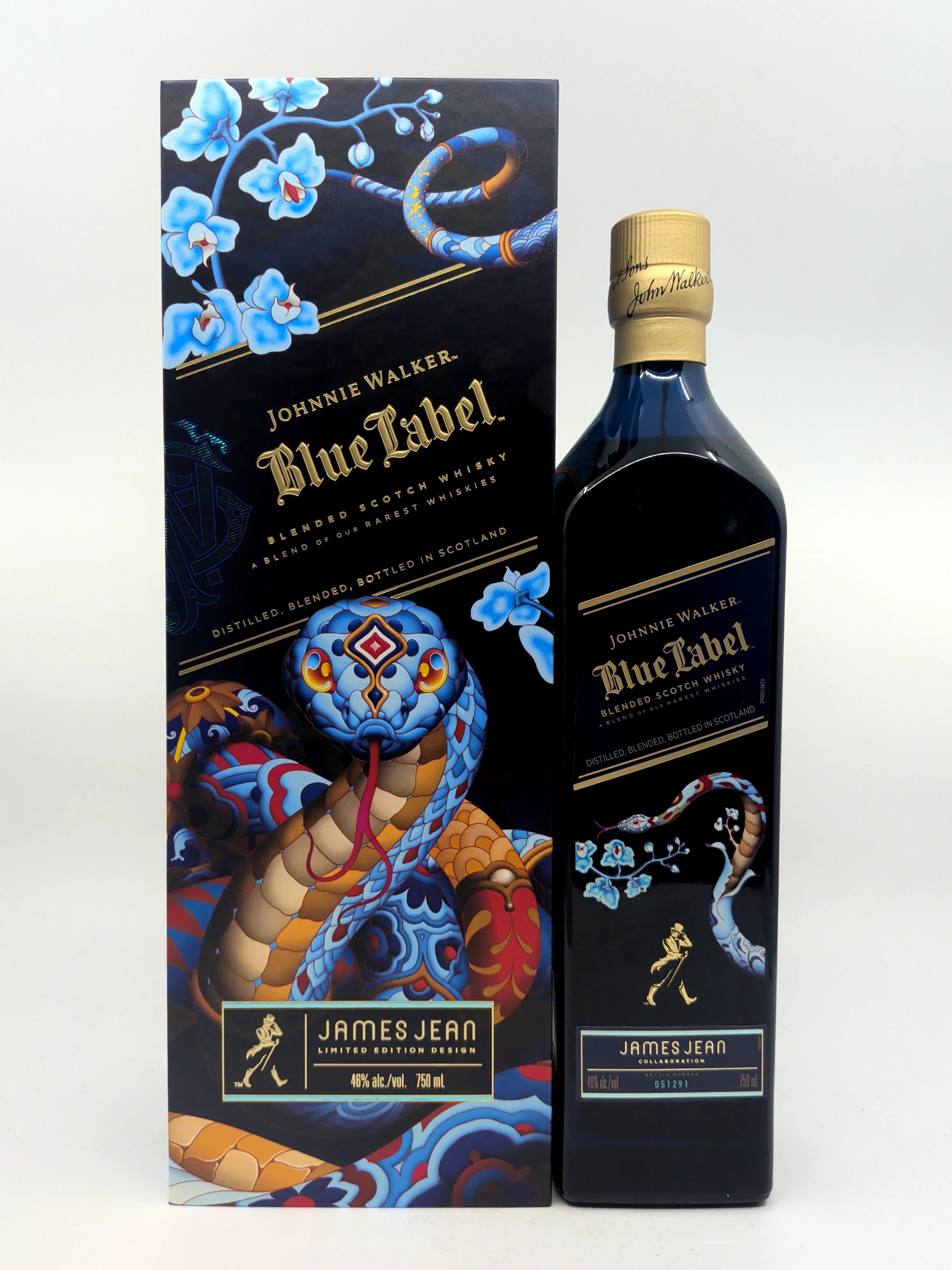 Johnnie Walker Blue Label Year of the Snake 2025 Limited Edition 750 ML
