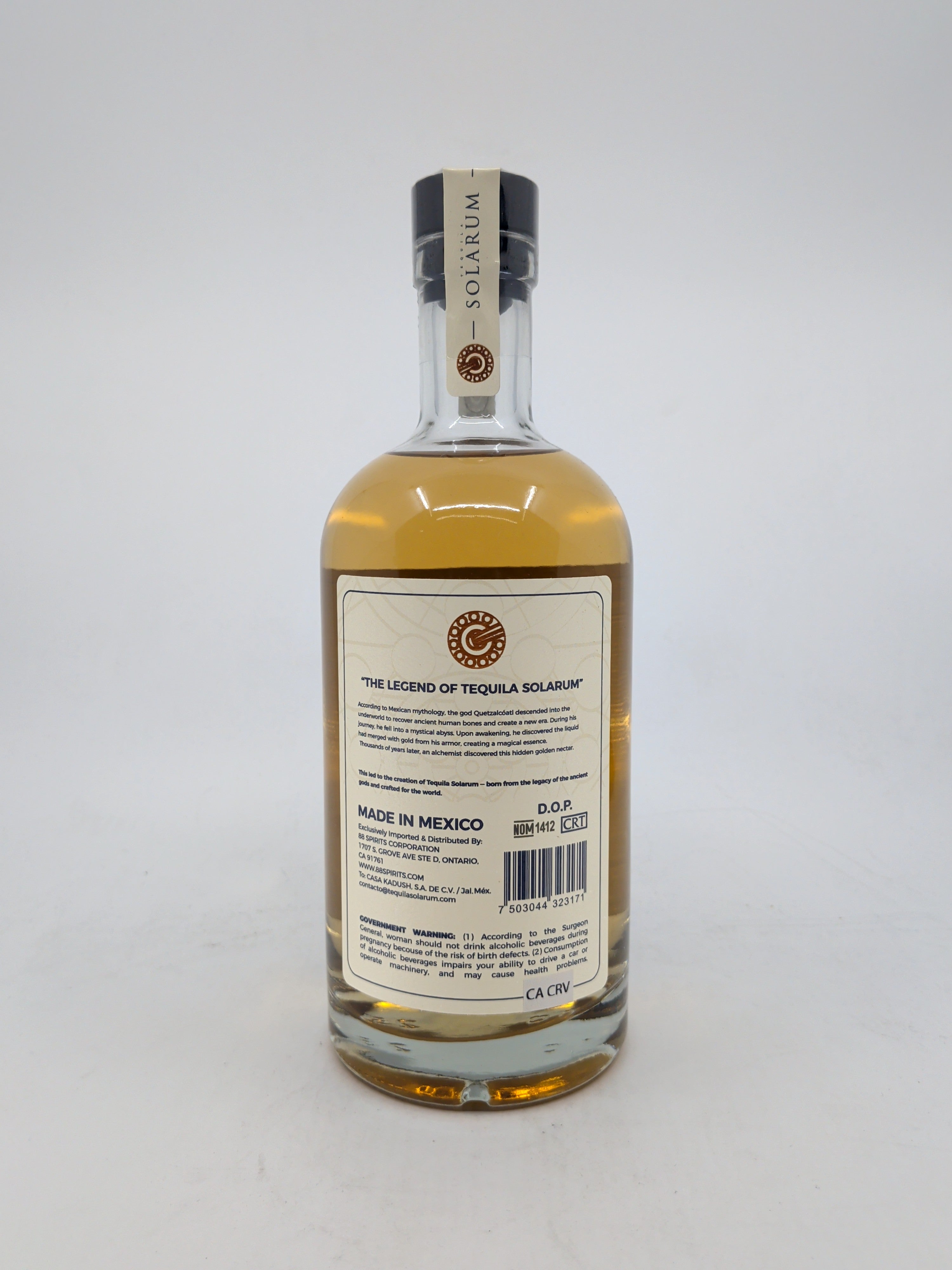 Solarum Tequila Anejo 750ml