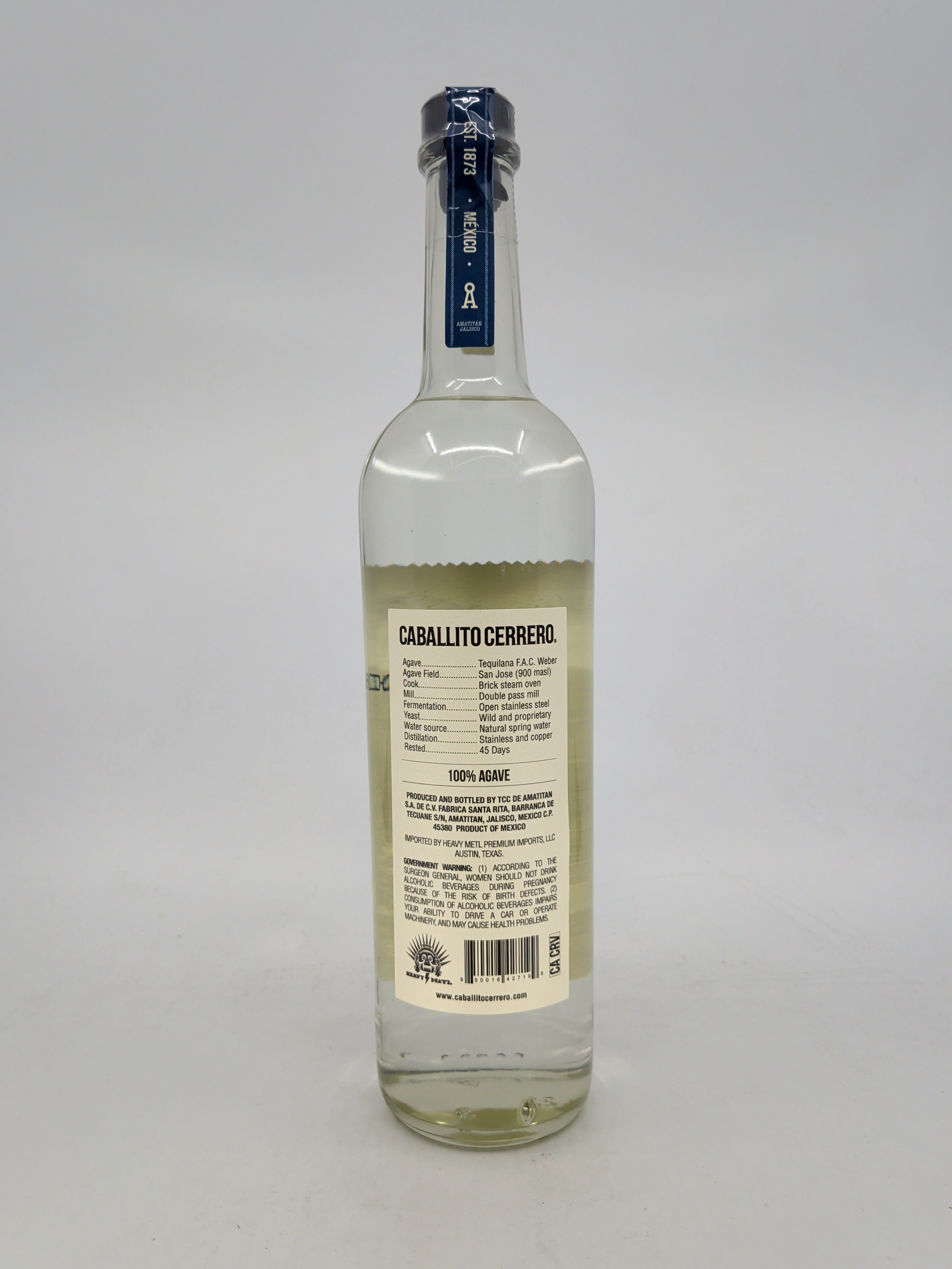 Caballito Cerrero Azul Blanco 46 750ml