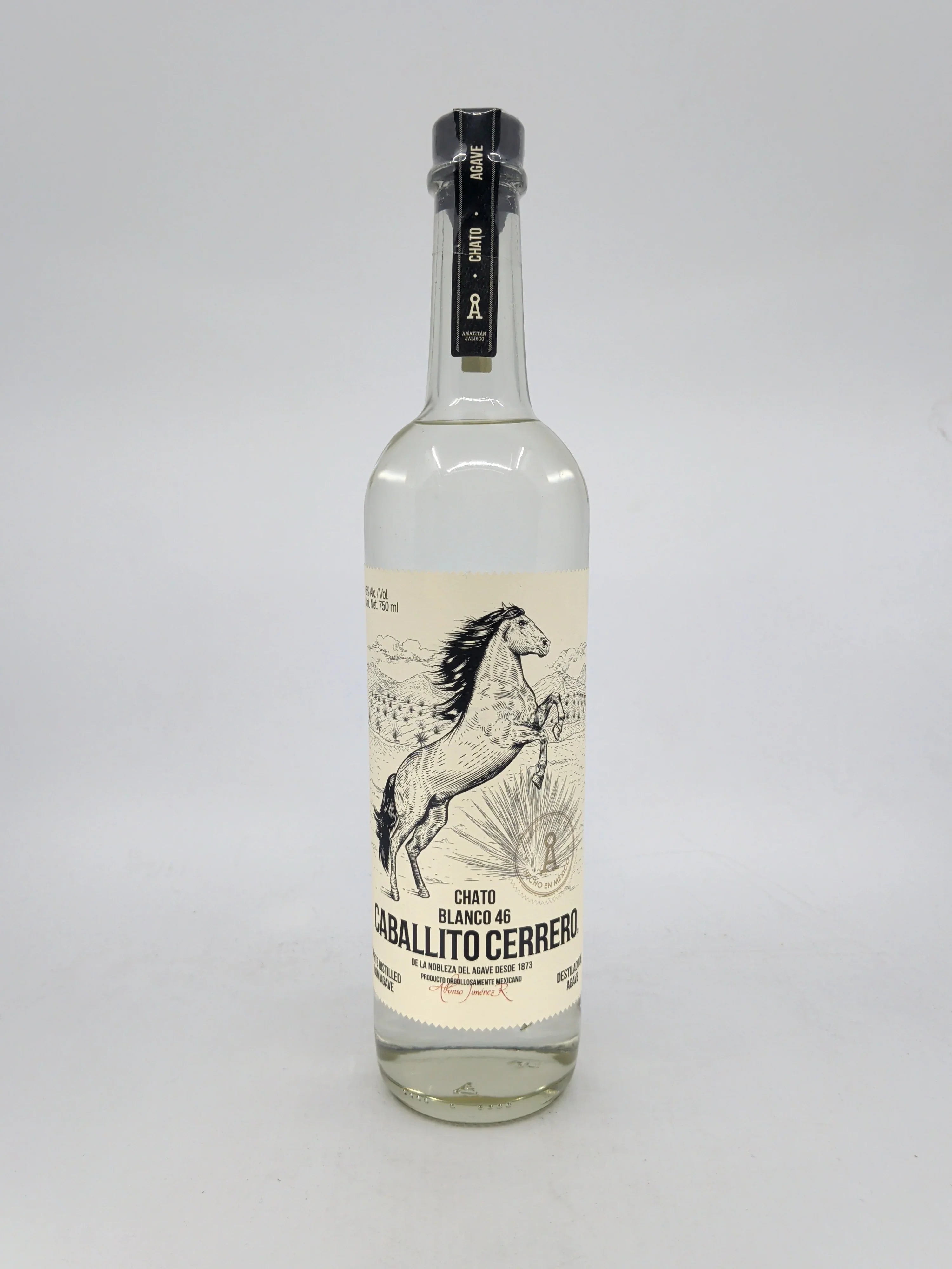 Caballito Cerrero Chato Blanco 46 750ml