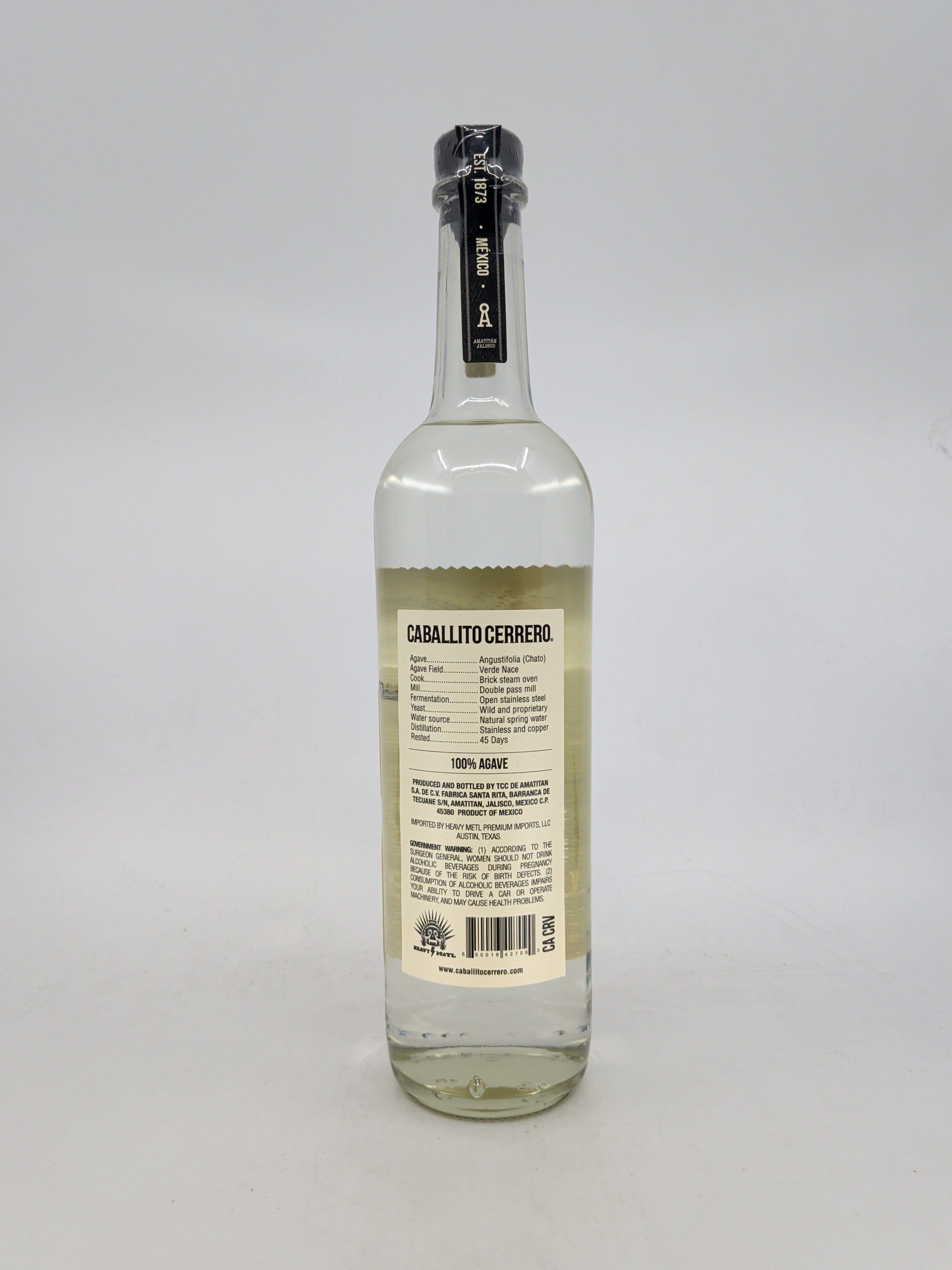 Caballito Cerrero Chato Blanco 46 750ml