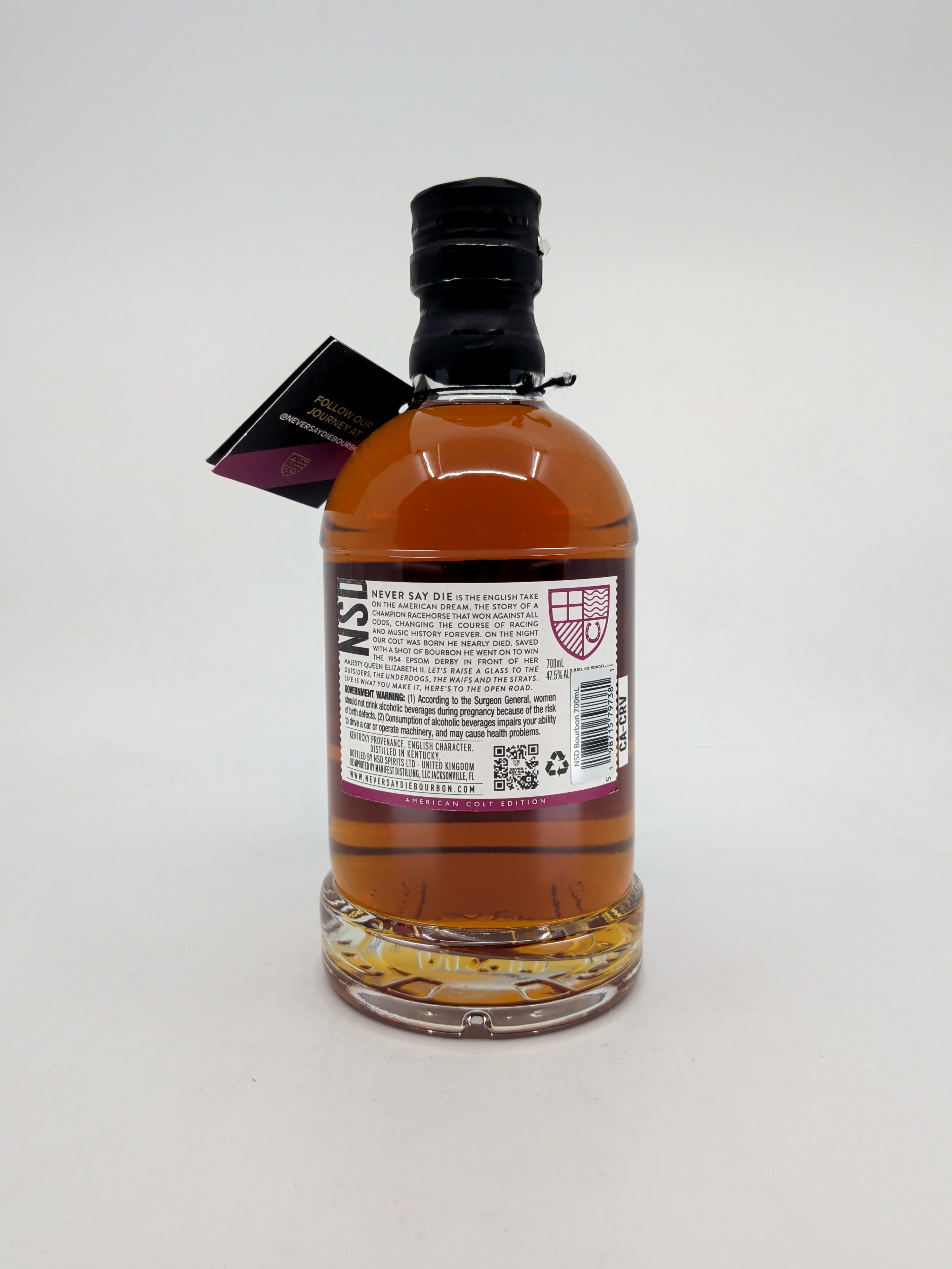 Never Say Die Barrel strengh whiskey 6 year 700ml