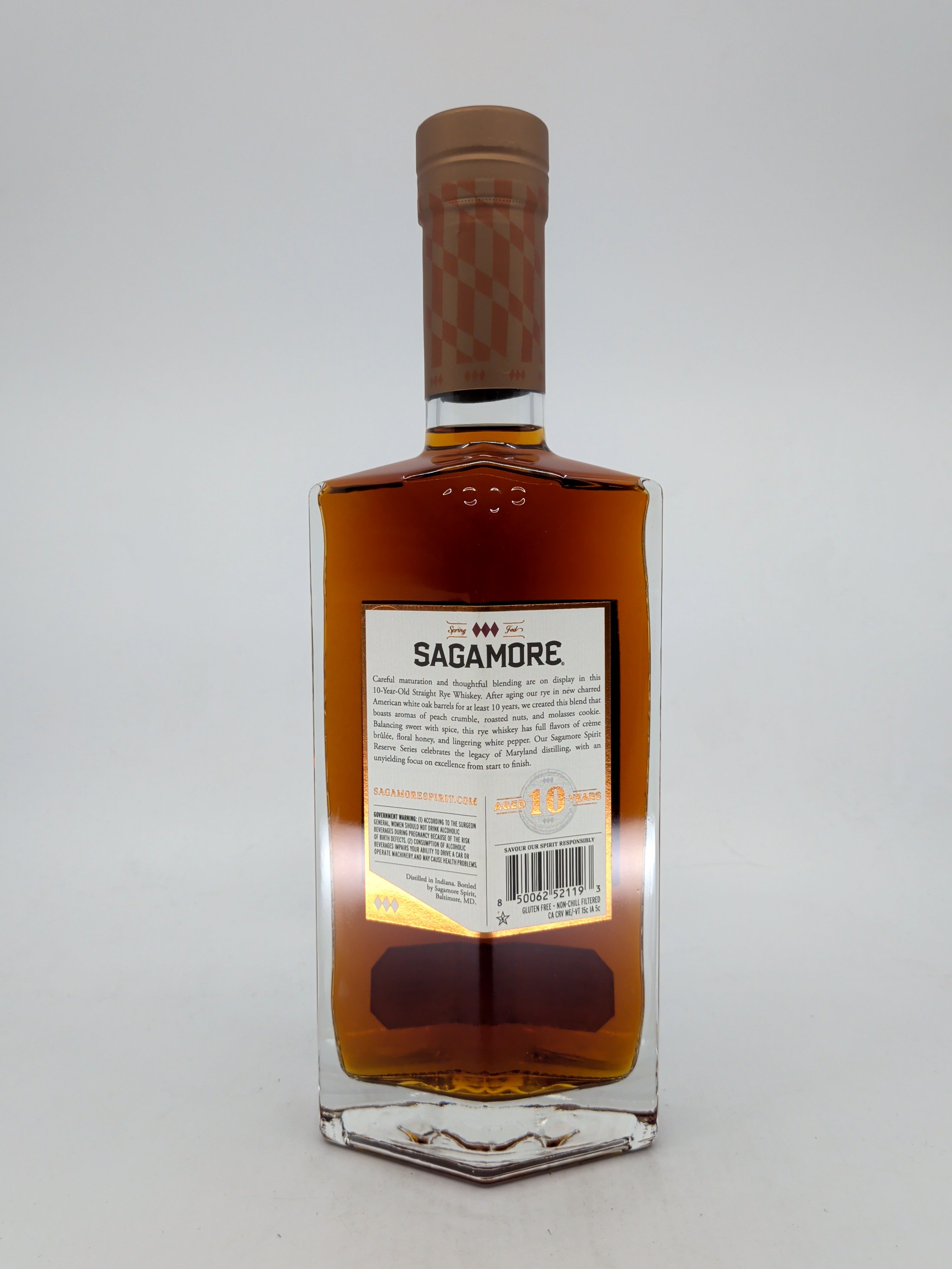 Sagamore Rye 10 year 750ml
