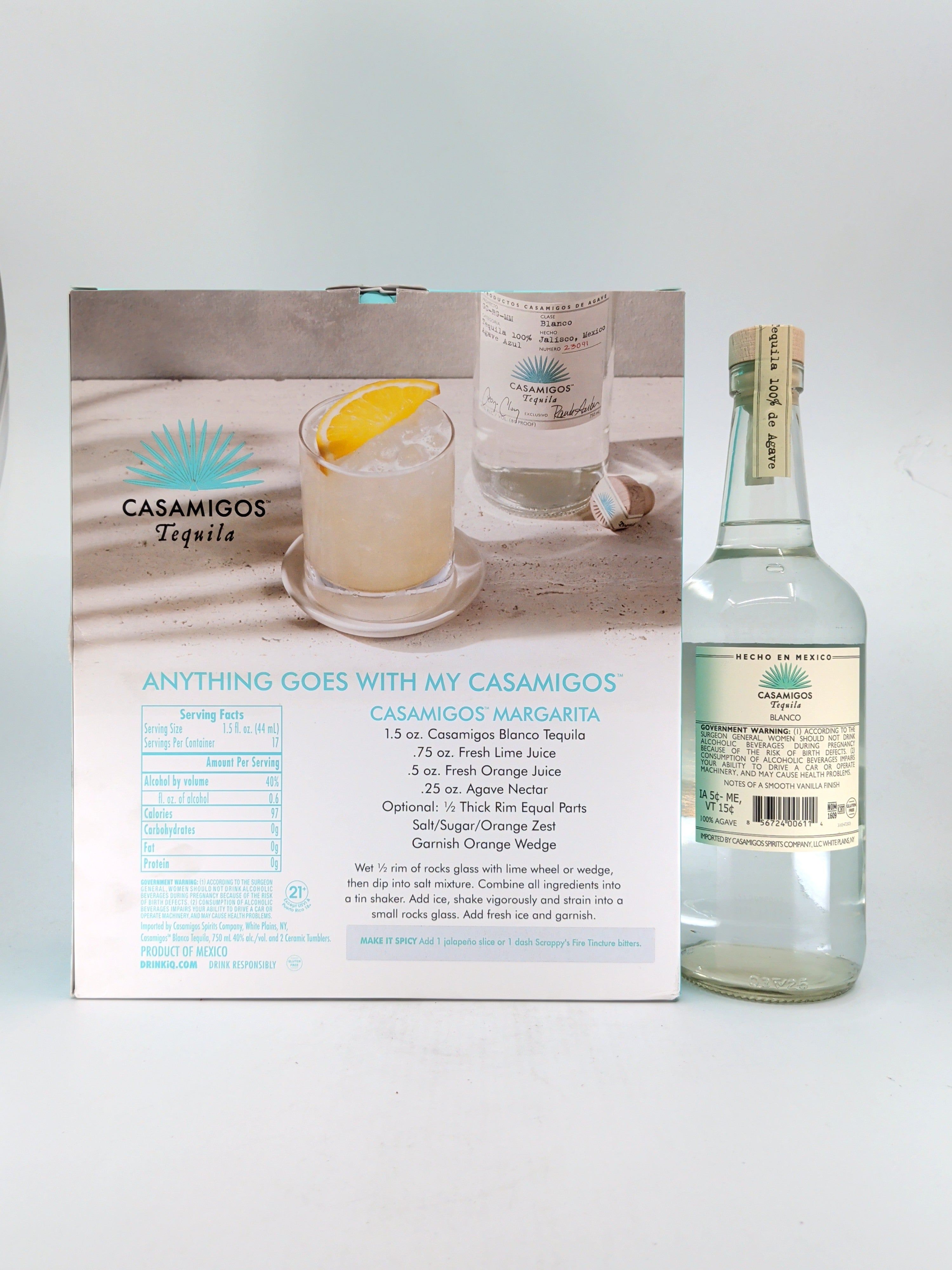Casamigos Blanco Gift Set 750ml