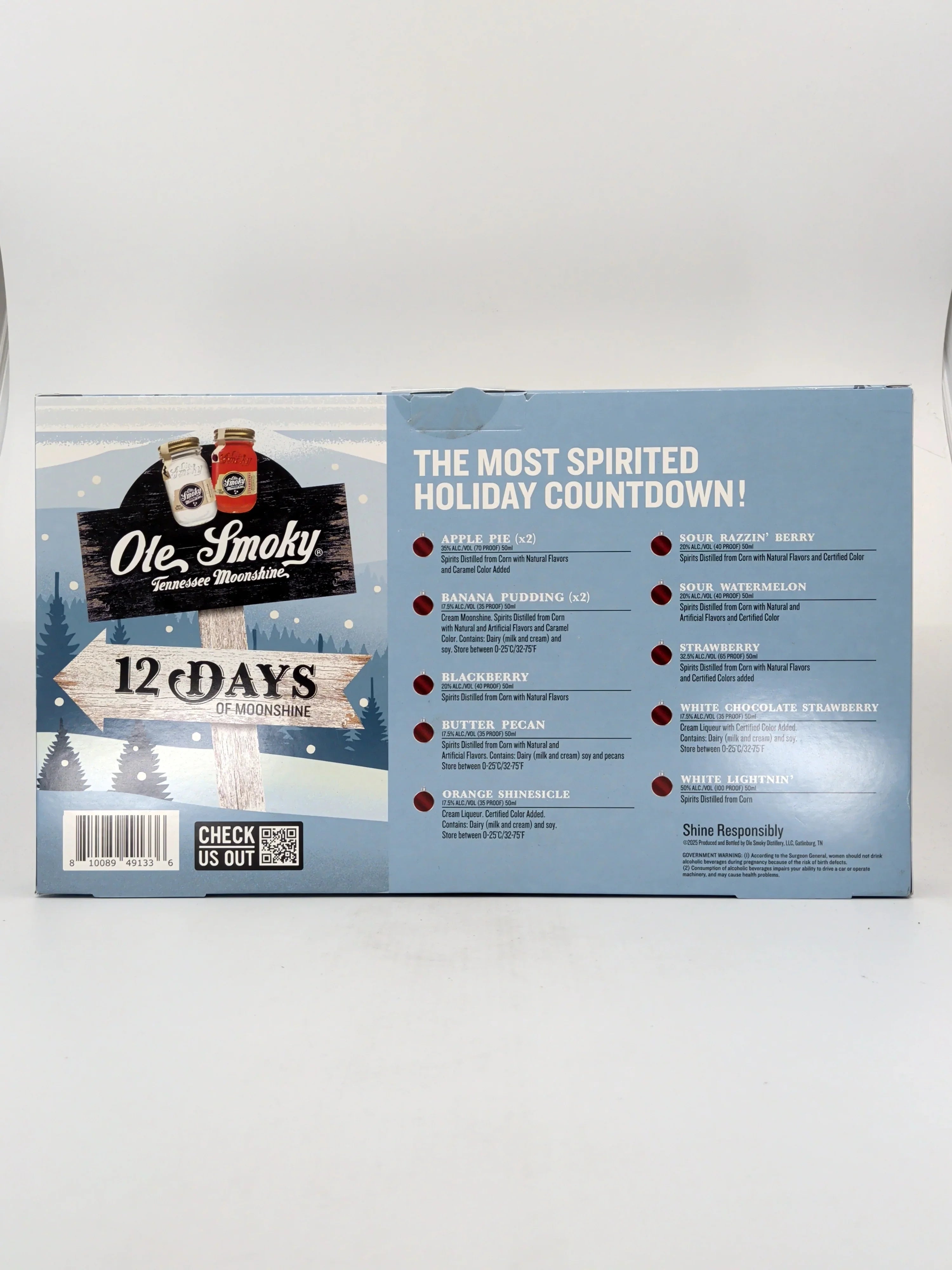Ole Smoky 12 Days of Moonshine 50ml