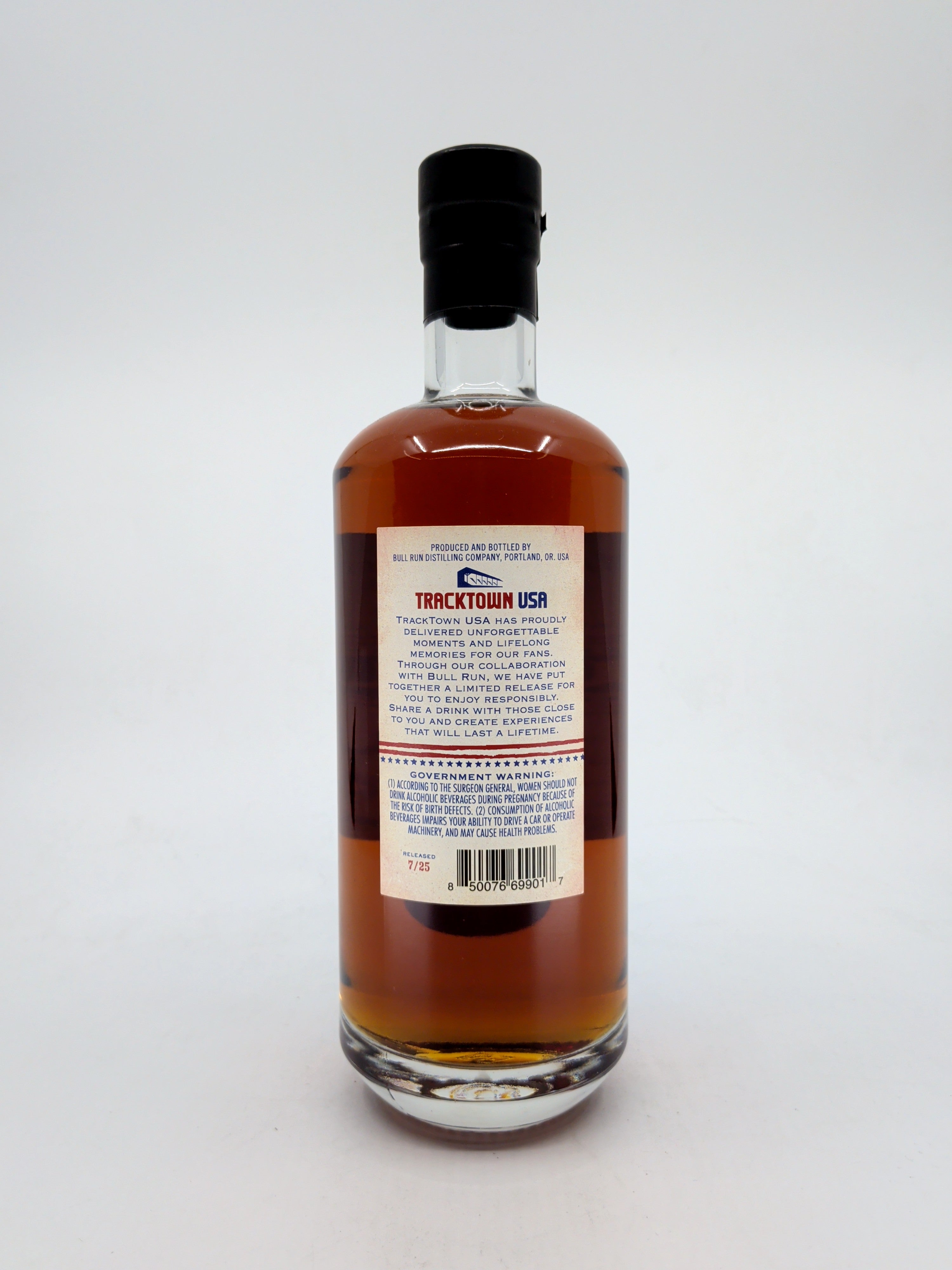 Bull Run Pinot Cask Tracktown Barrel Whiskey 16 year 750ml