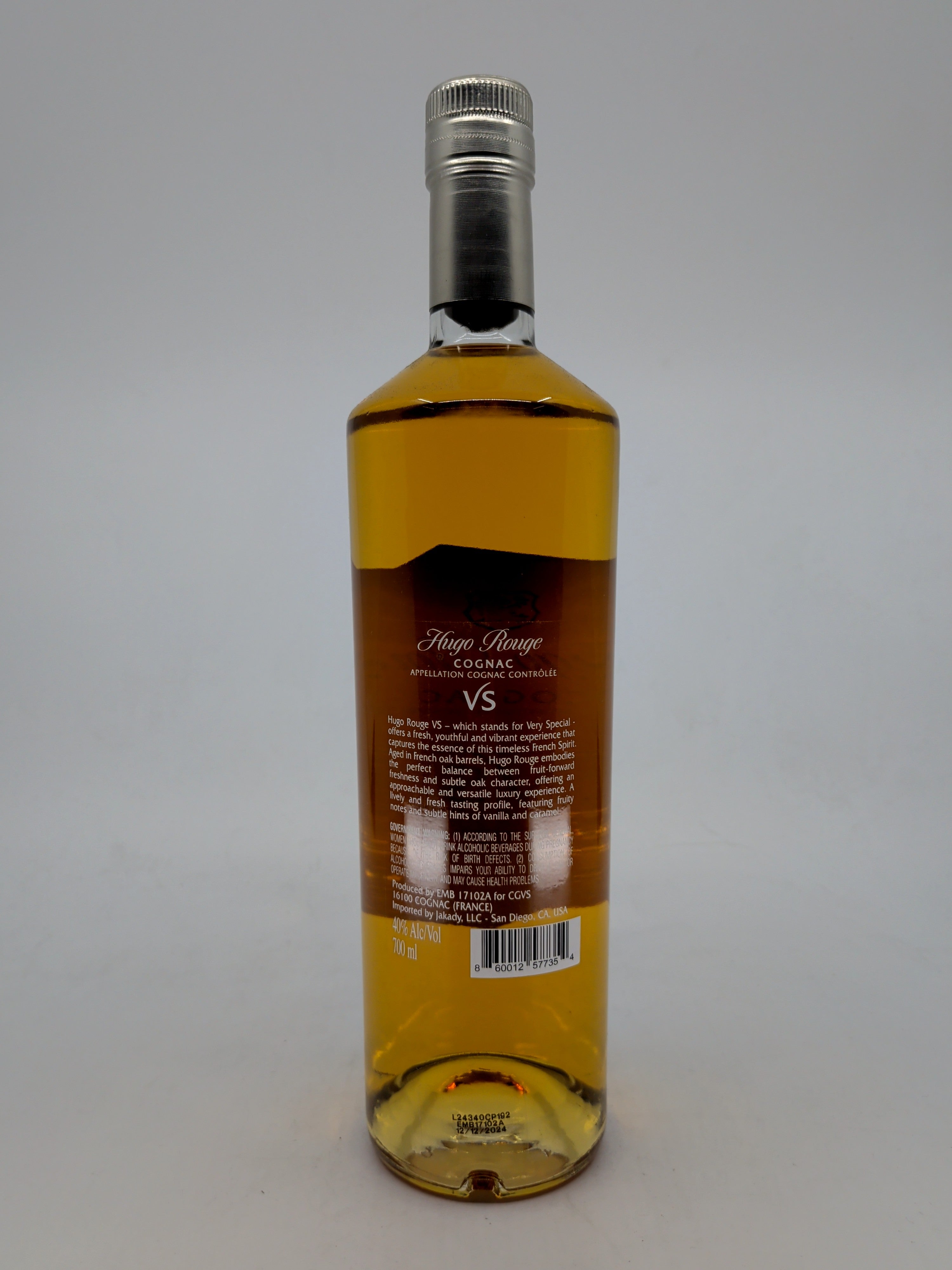 Hugo Rouge Cognac 700mL