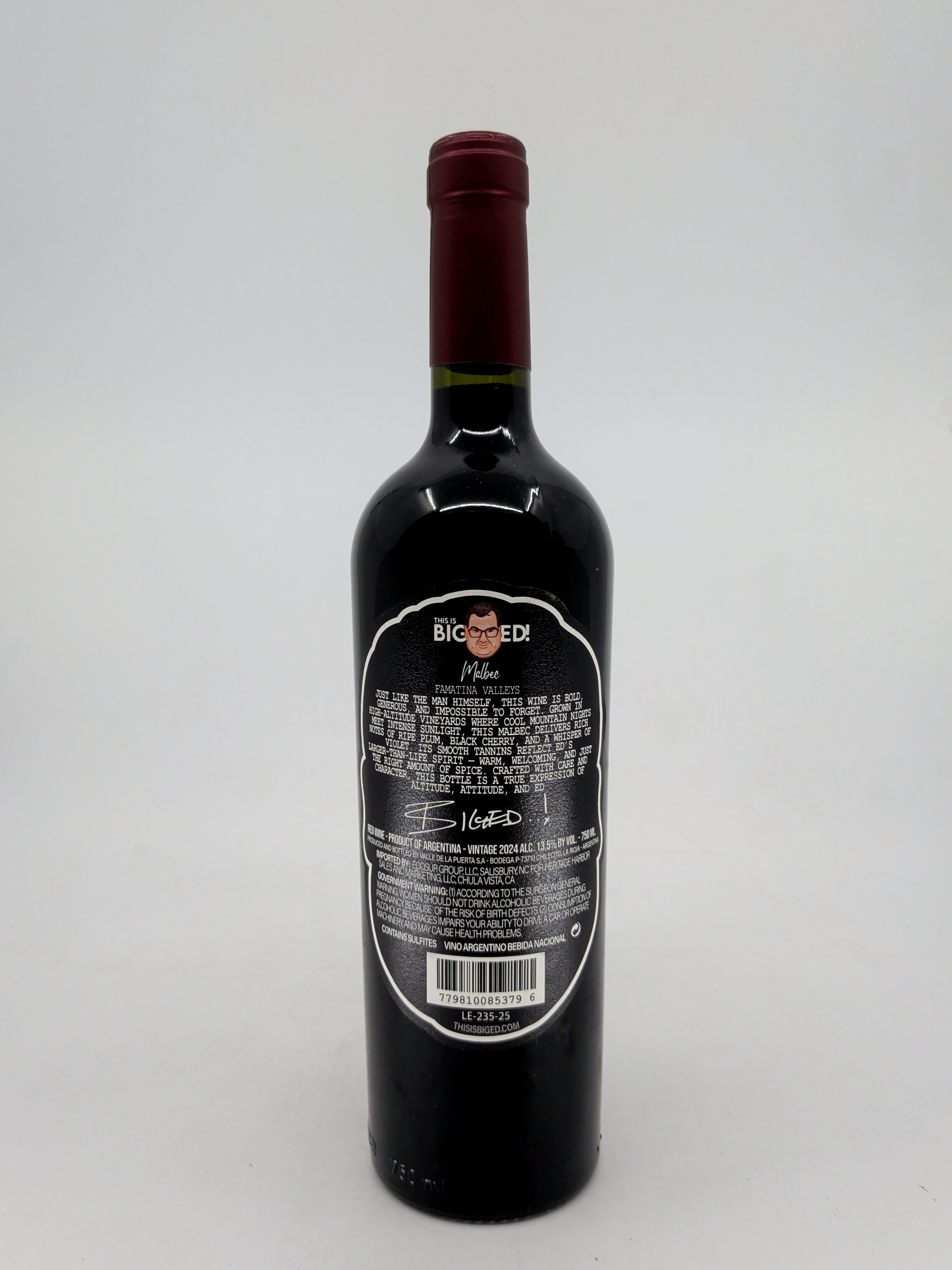 Big ED Malbec 750ml