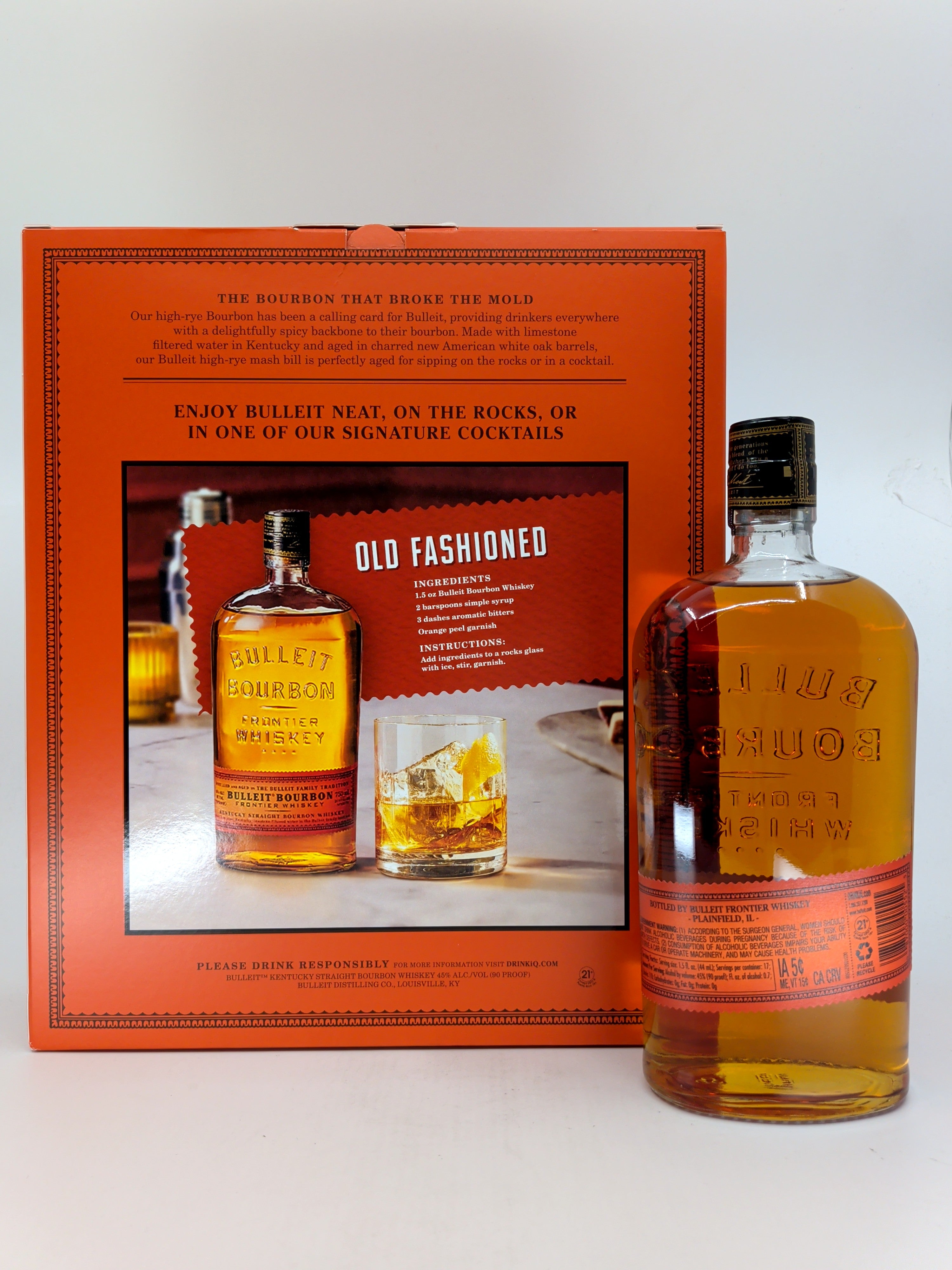 Bulleit Bourbon Cocktail Kit 750ml