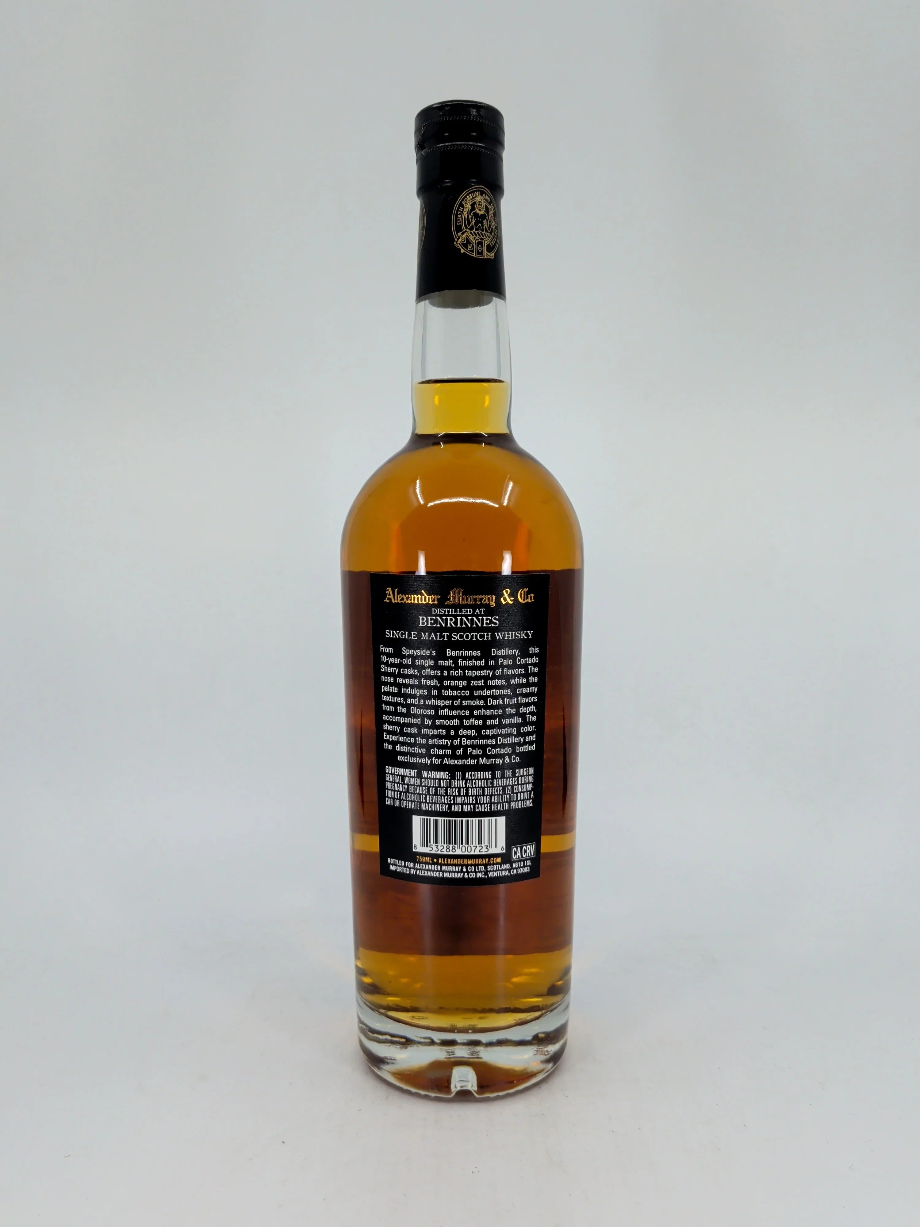 Alexander Murray & Co Benrinnes Single Cask 2014 10 year 750 ml