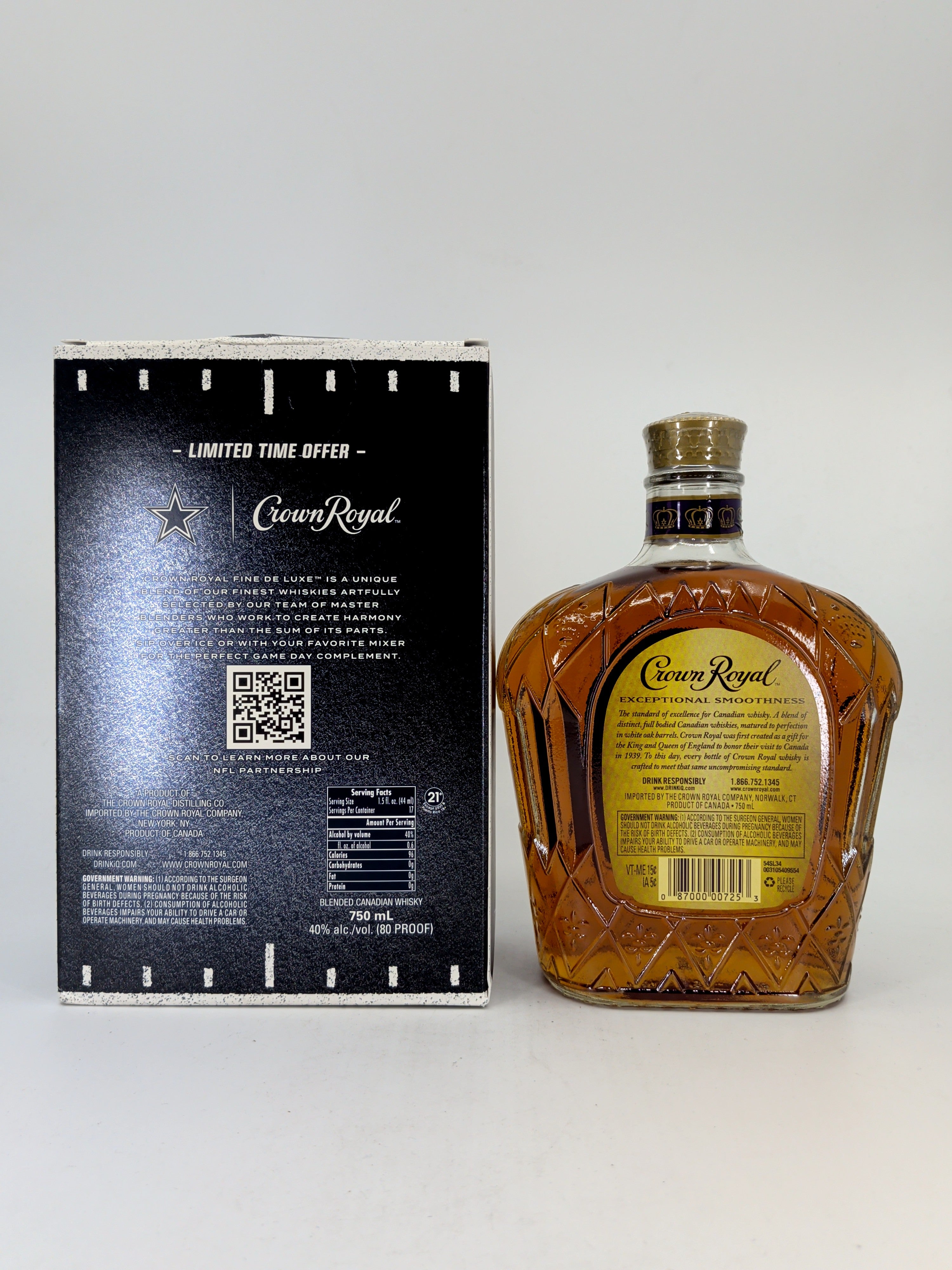 Crown Royal Limited Edition 2024 NFL Cowboys 750 ML