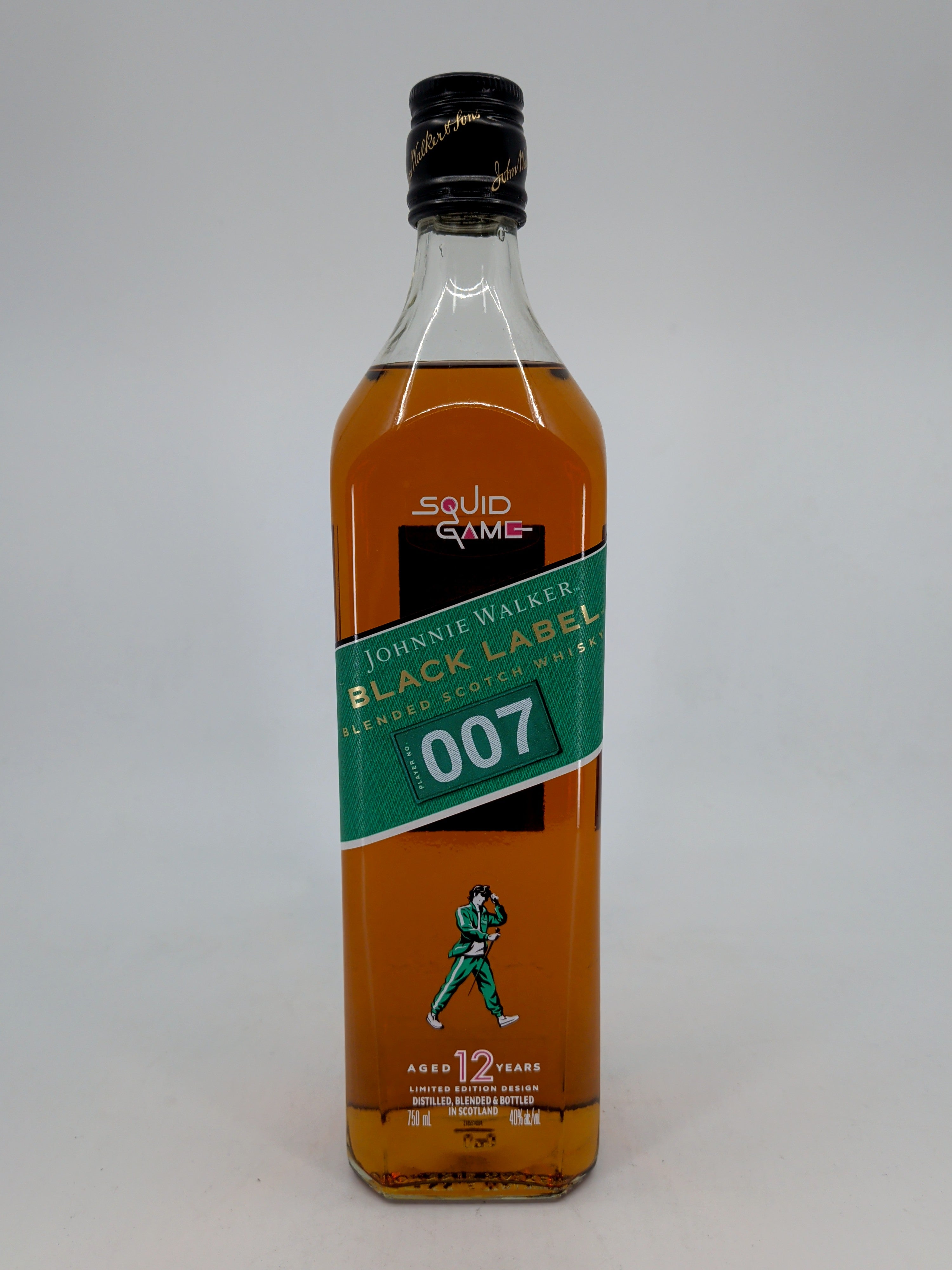 Johnnie Walker Black Label Squid Games Limited Edition 750ml