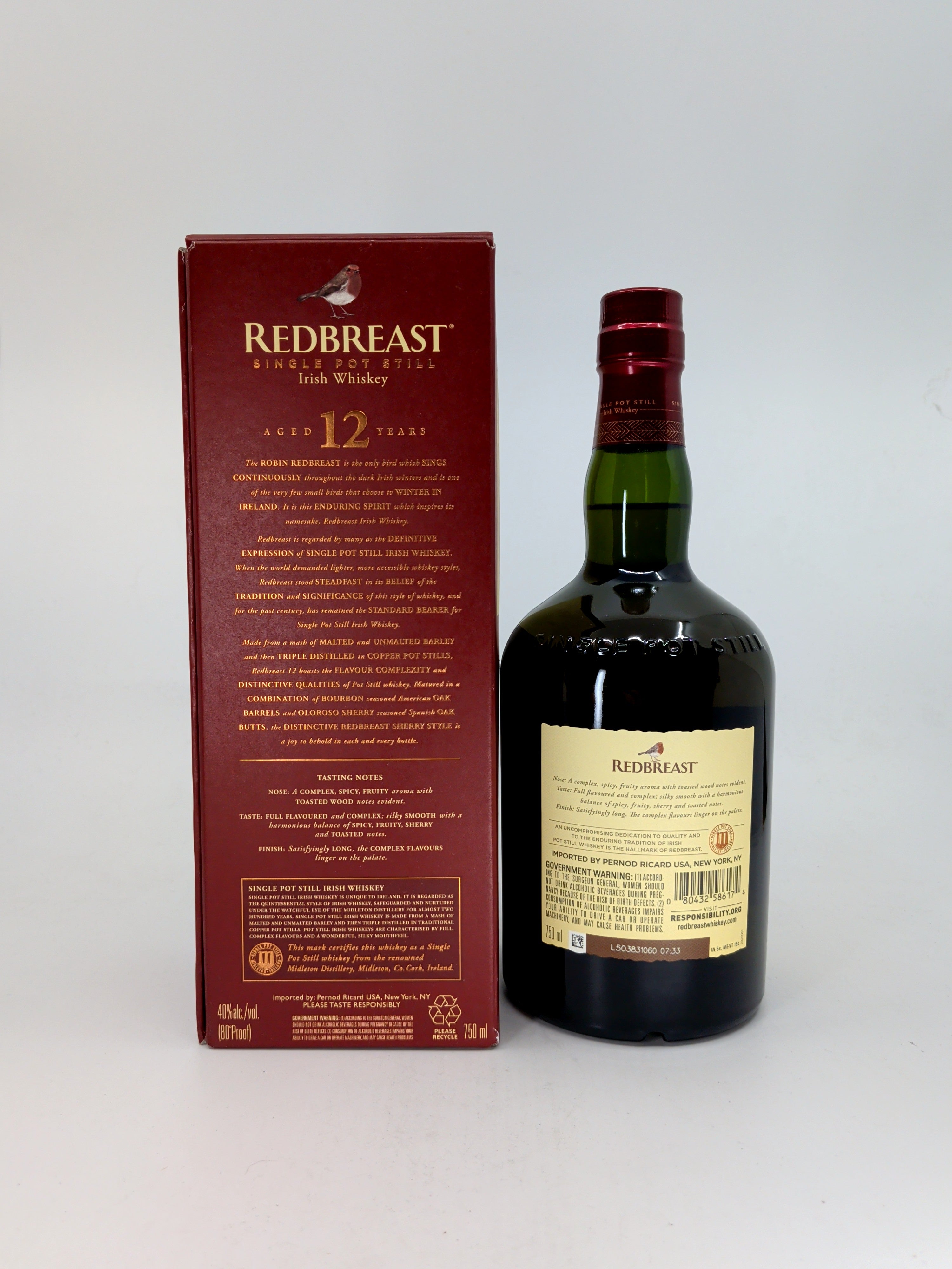 Redbreast 12 Year 750 ml