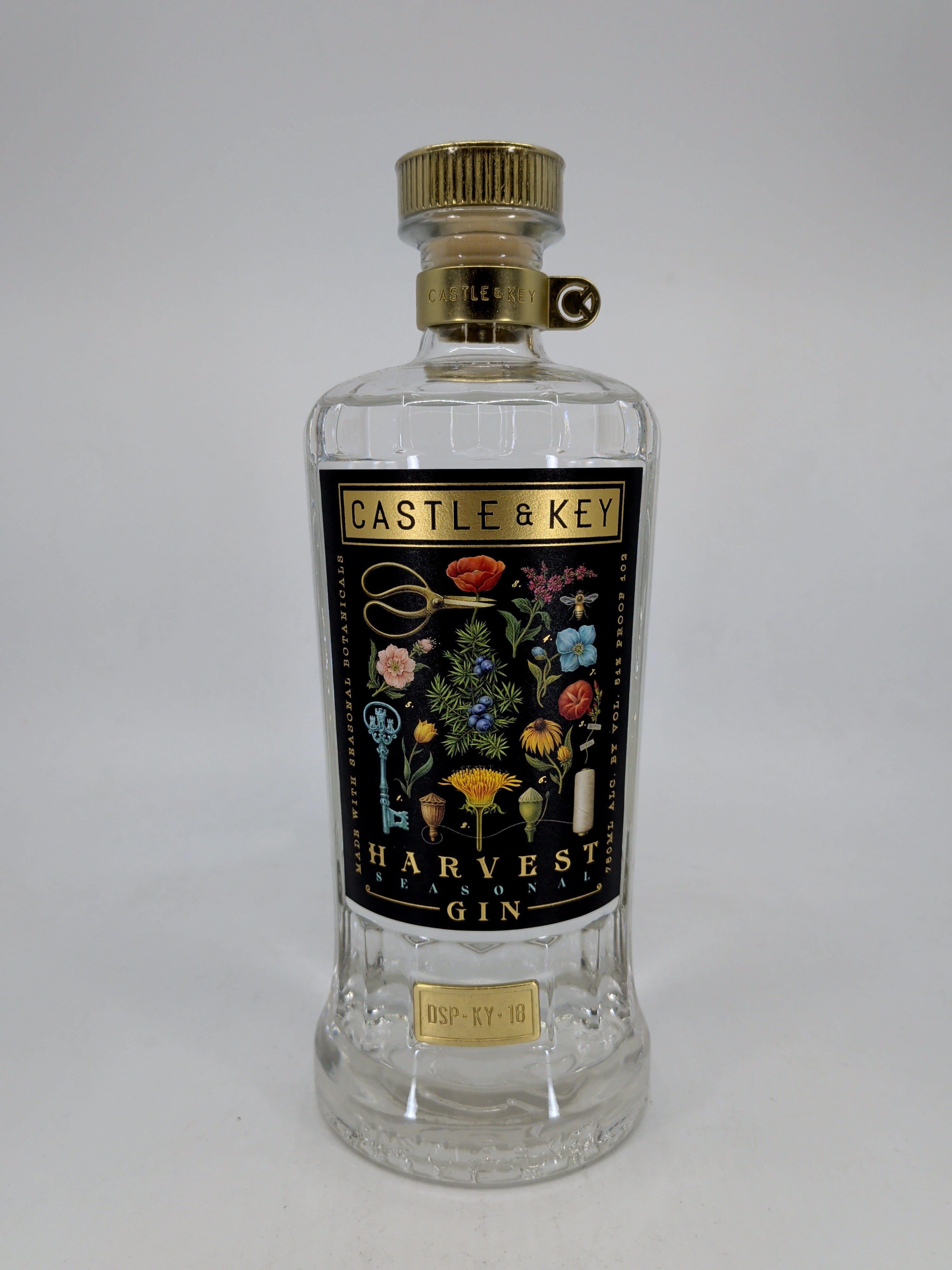 Castle & Key Harvest Seasonal Gin 750 ml