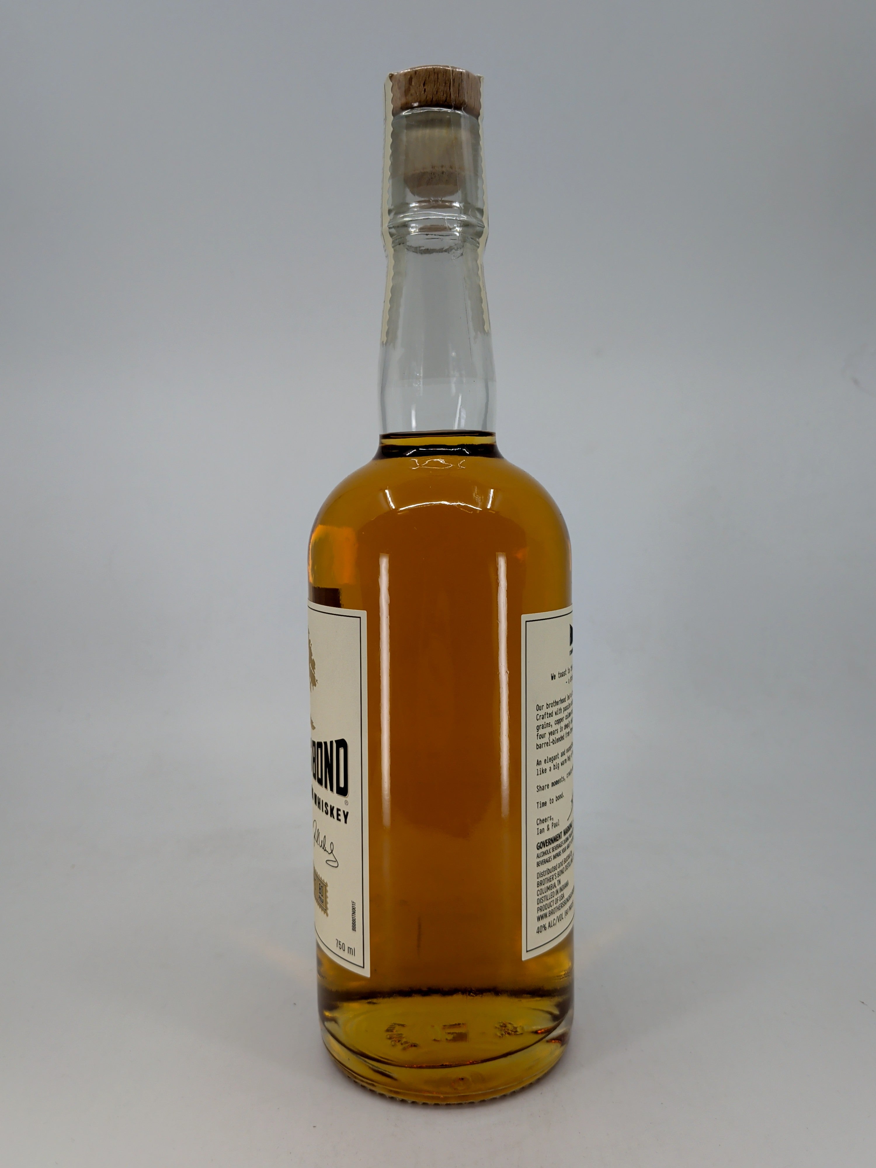 Brothers Bond Straight Bourbon Whisky 750ml