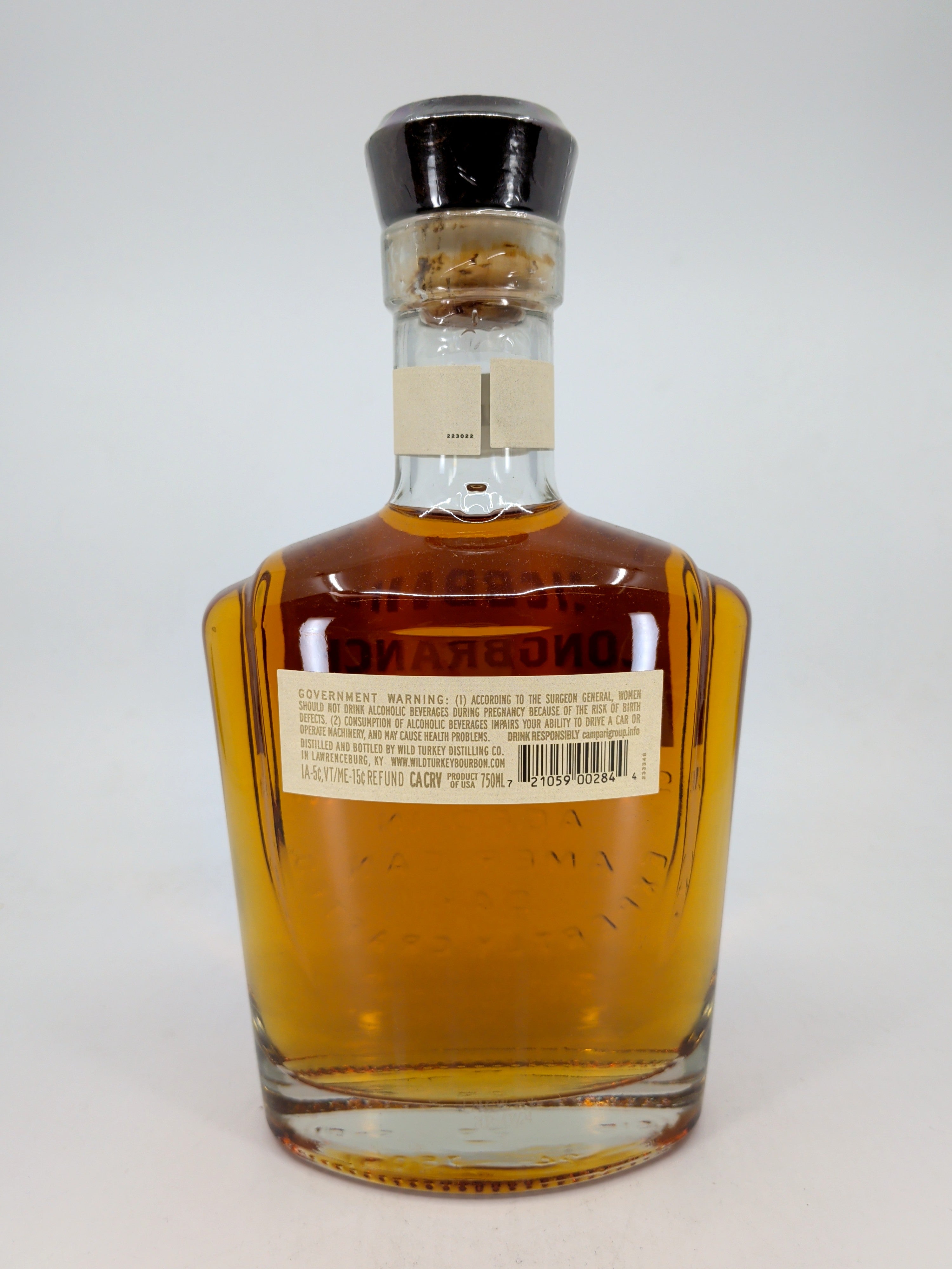 Wild Turkey Longbranch Kentucky Straight Bourbon Whiskey 750 ml