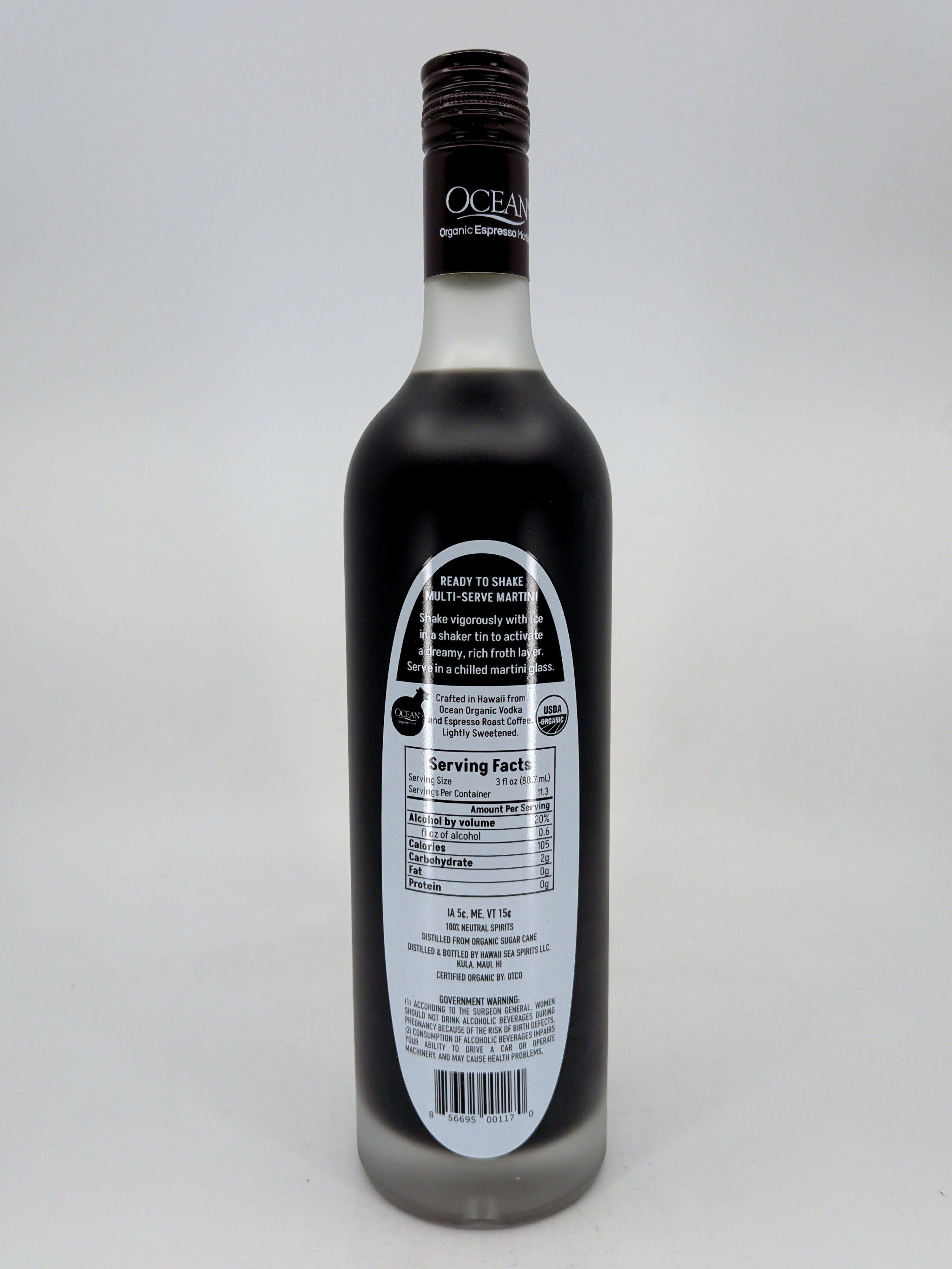 Ocean Organic Espresso Martini 1000ml