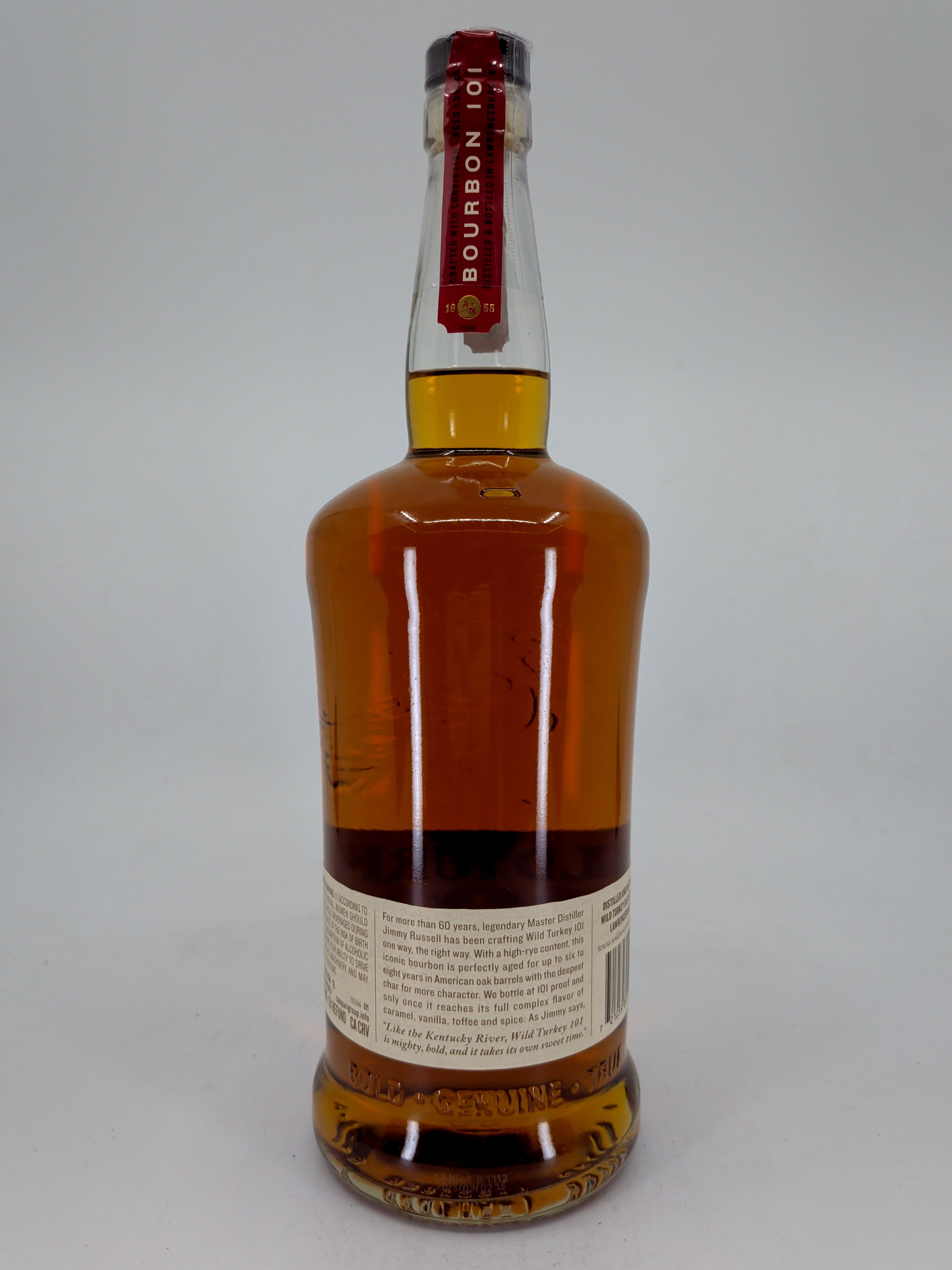 Wild Turkey Kentucky Straight Bourbon Whiskey 101 1 L
