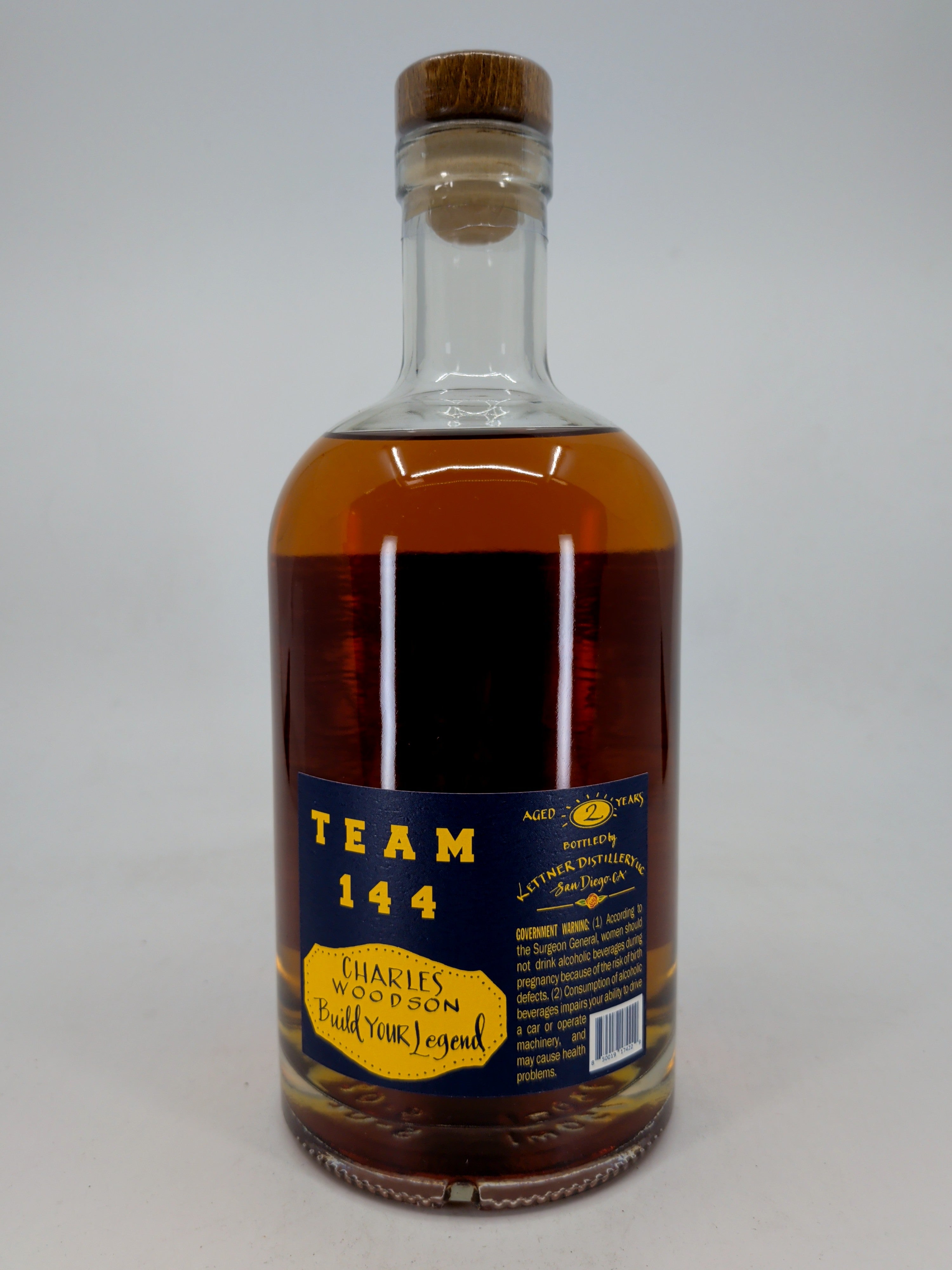 Woodson Whiskey Team 144 Michigan Commemorative Bottle 750ml