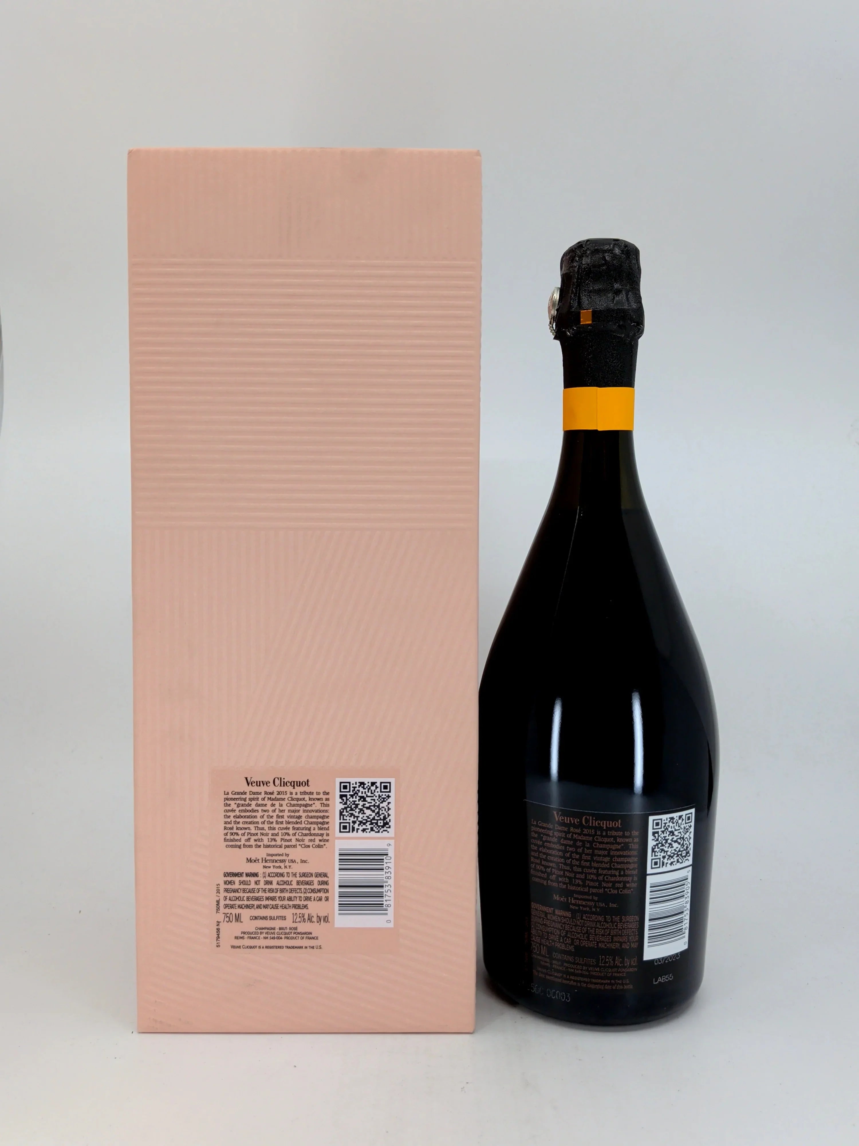 Veuve Clicquot La Grande Dame Brut Rose 2015 750 ml