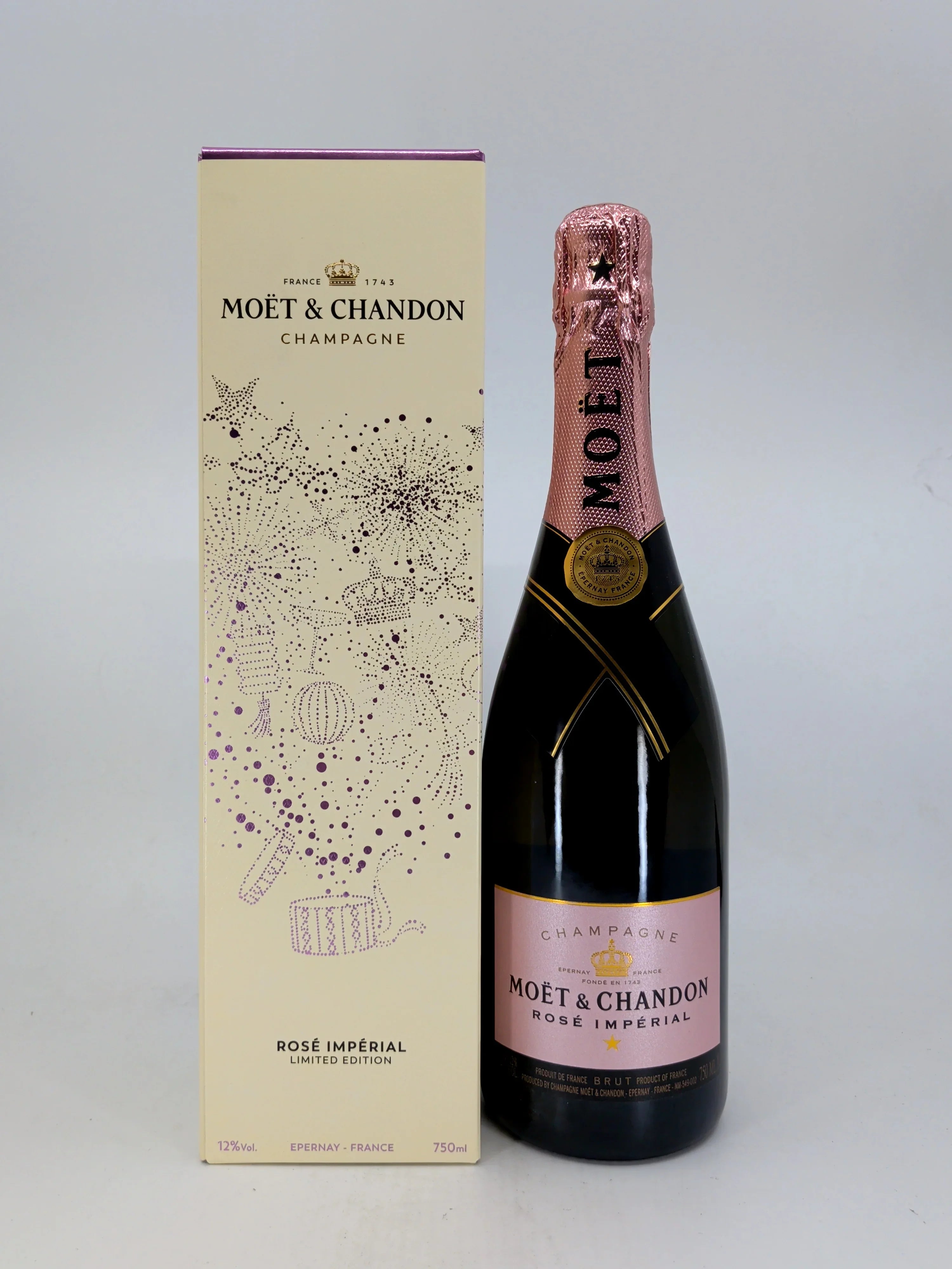 Moet & Chandon Rose Imperial Rose Limited Edition New Year 2024 750 ml