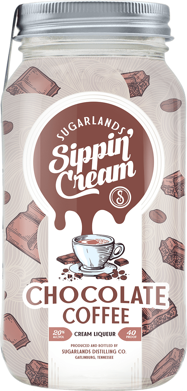 Sugarlands Shine Dark Chocolate Coffee cream 750 ml - Captain Caskwell