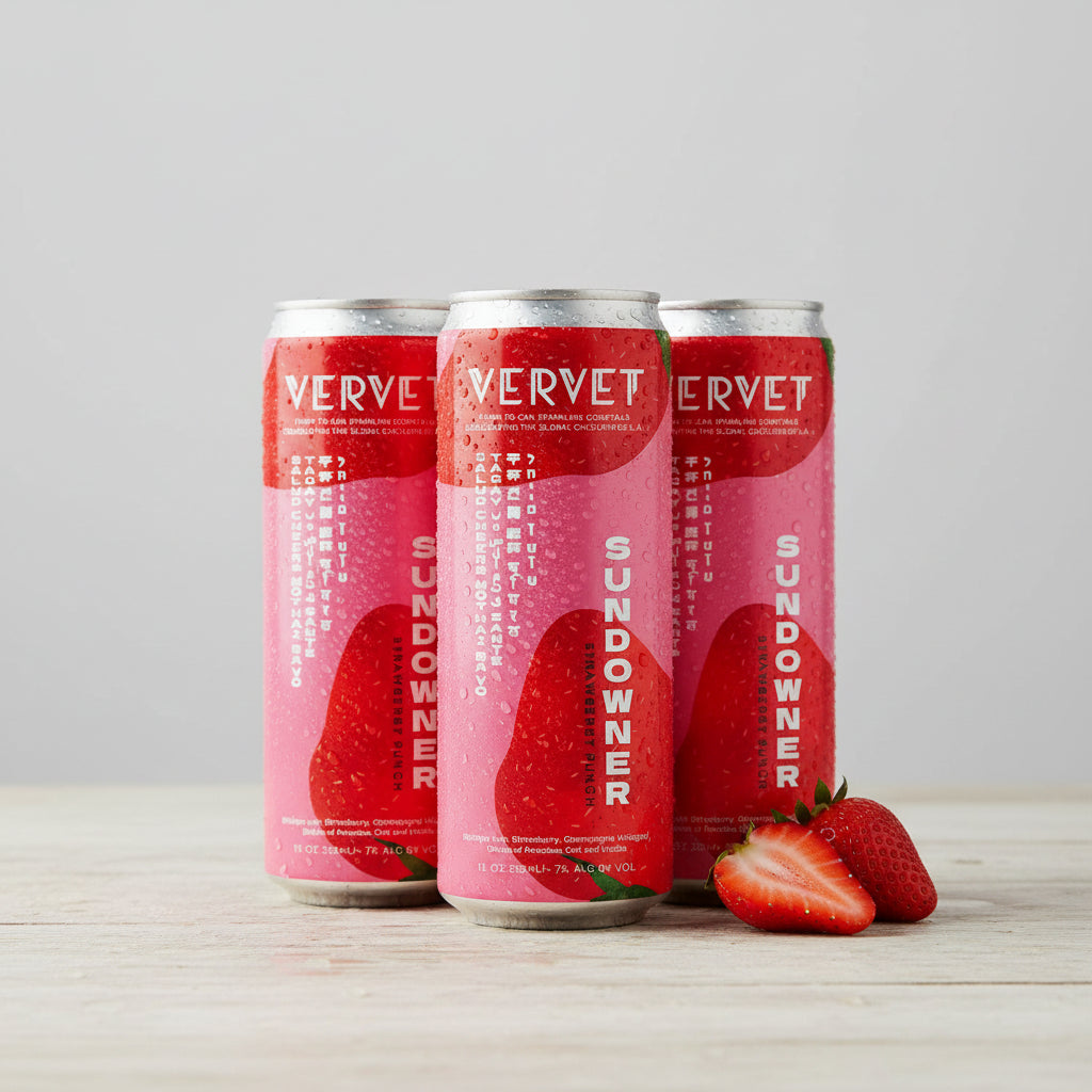 Vervet Sundowner Sparkling Canned Cocktail (4  pack) 12 oz