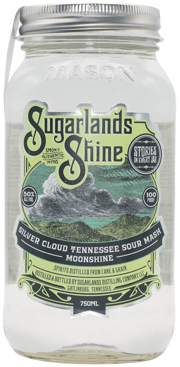 Sugarlands Shine Silver cloud Tennessee sour mash 750 ml - Captain Caskwell