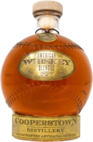 Cooperstown Limited Edition Baseball Decanter - Straight Rye 750 ml - Captain Caskwell