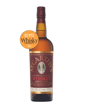McCarthy's Oregon Single Malt Whiskey 6 year 750 ml - Captain Caskwell