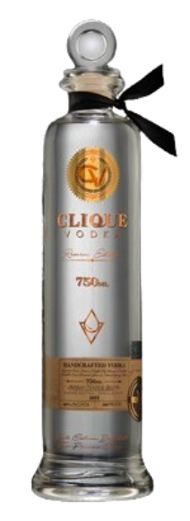 Clique Reserve Edition Handcrafted Vodka Artisan Master Blend Limited Edition Small Batch 001 750 ml - Captain Caskwell