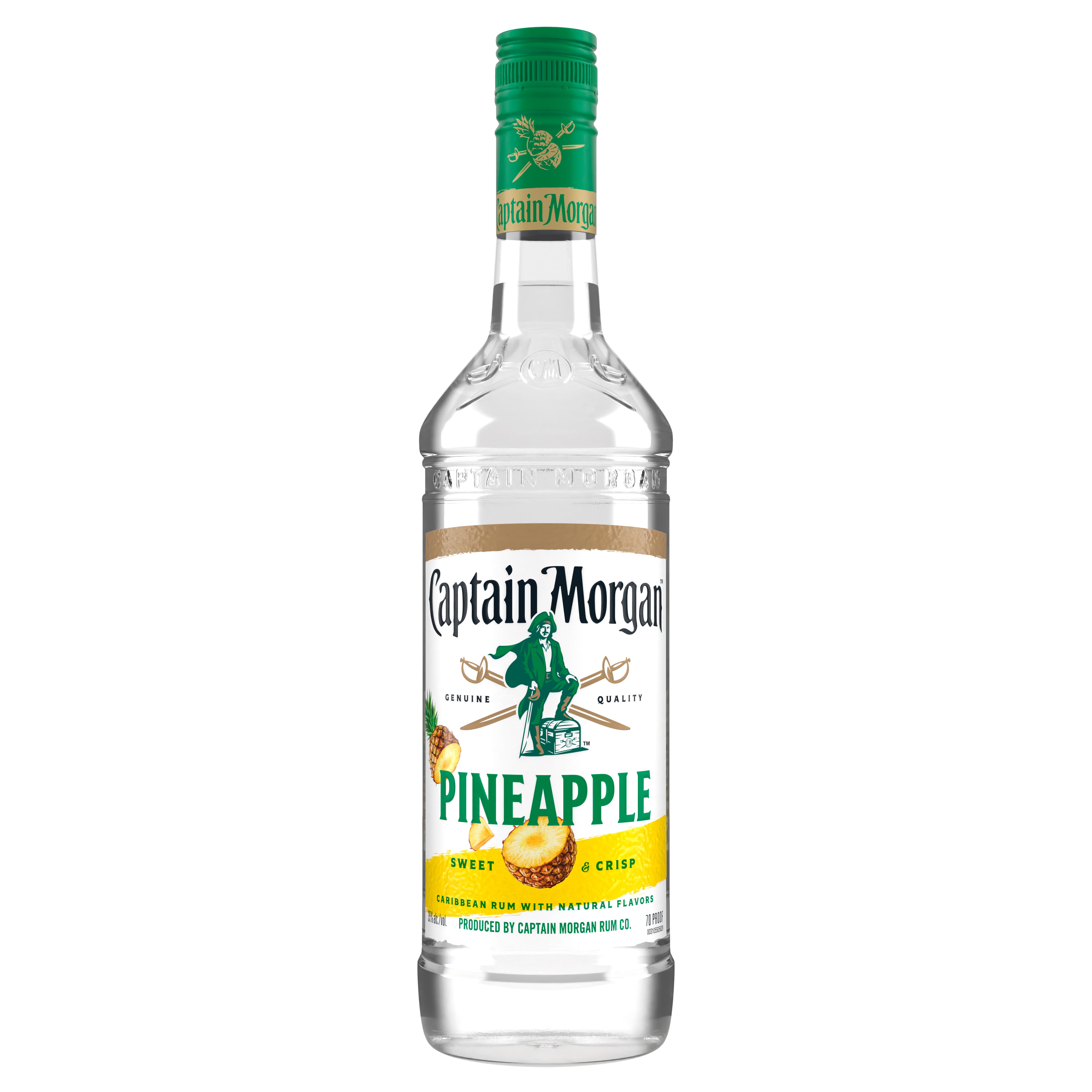 Captain Morgan Pineapple Rum 750ml - Captain Caskwell