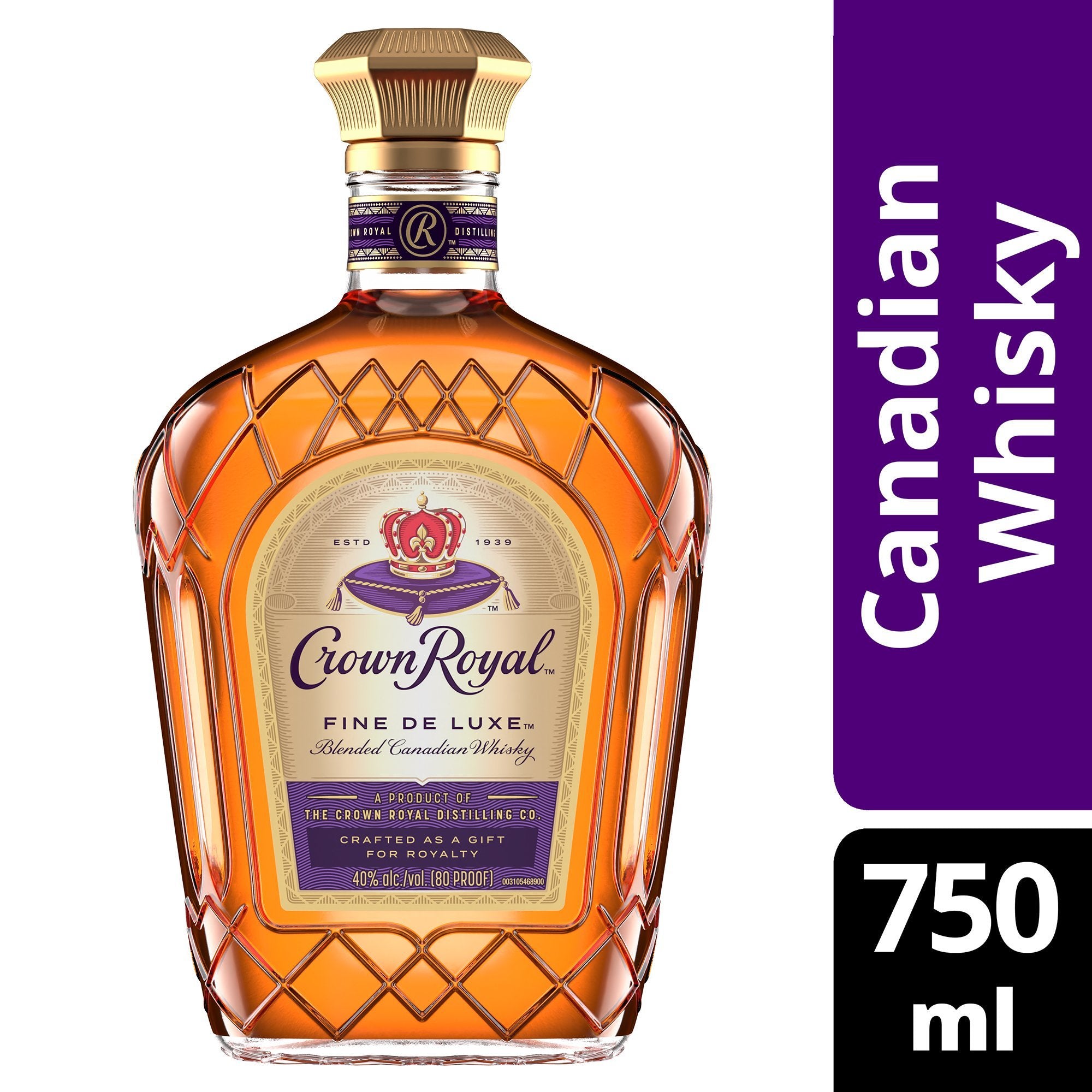 Crown Royal Canadian Whisky 750 ml - Captain Caskwell