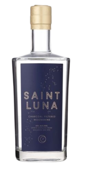 Saint Luna Charcoal Filtered Moonshine 750 ml - Captain Caskwell